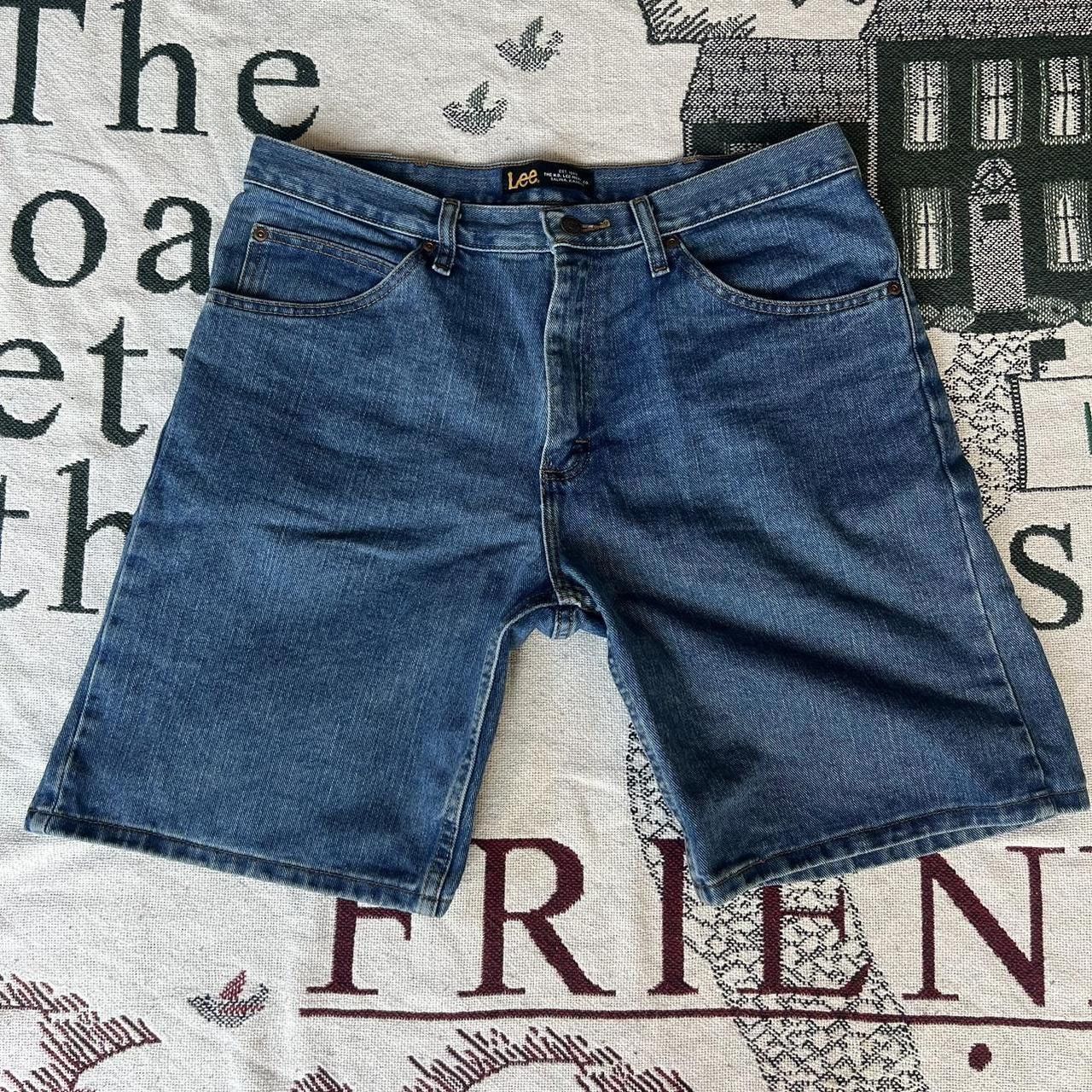 Vintage Crazy Vintage Y2K Essential Skater Style Grunge Denim Jean Short Size US 34 / EU 50 - 1 Thumbnail