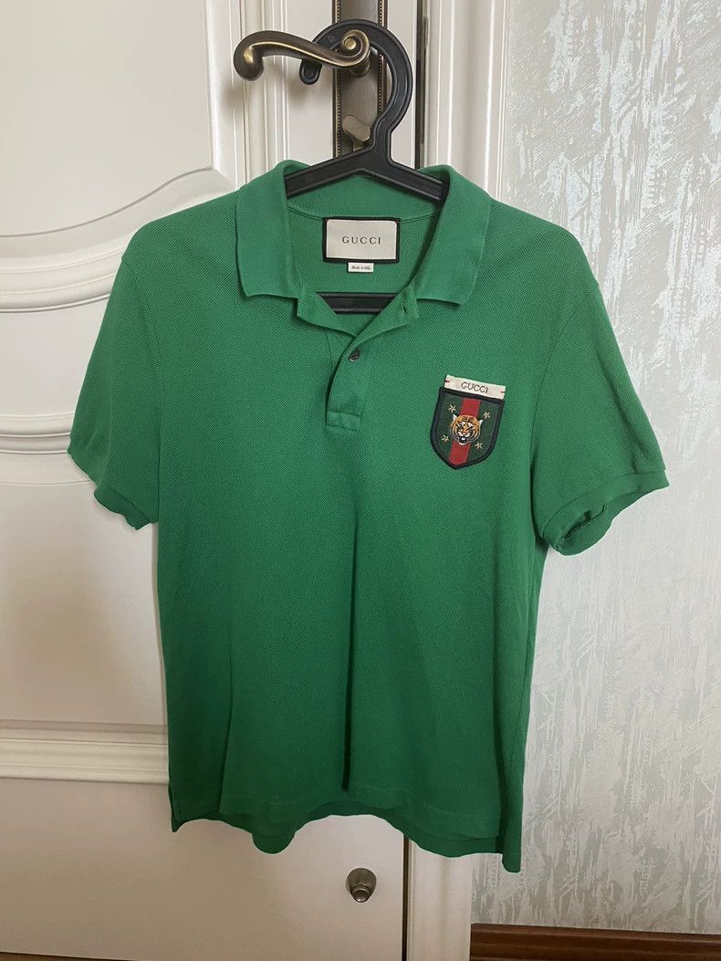 Gucci Gucci Men's Short Sleeve Polo Shirt - dmc Size US S / EU 44-46 / 1 - 1 Thumbnail