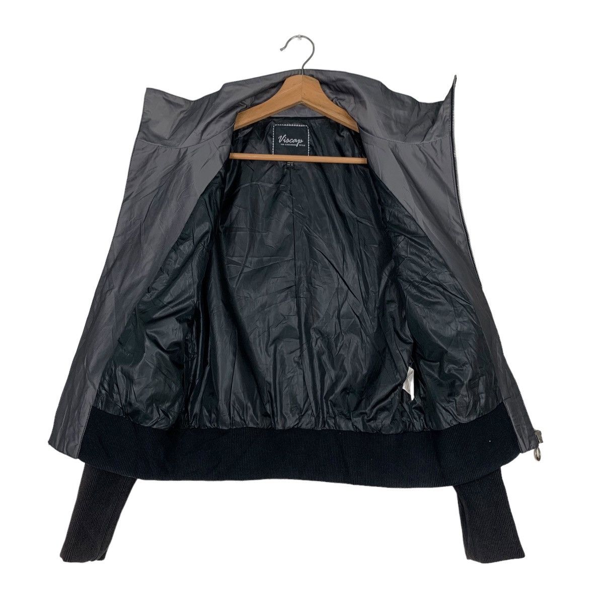 Japanese Brand VISCAP The Exclusive Style Asymmetrical Jacket #0347-C16 Size M / US 6-8 / IT 42-44 - 12 Thumbnail
