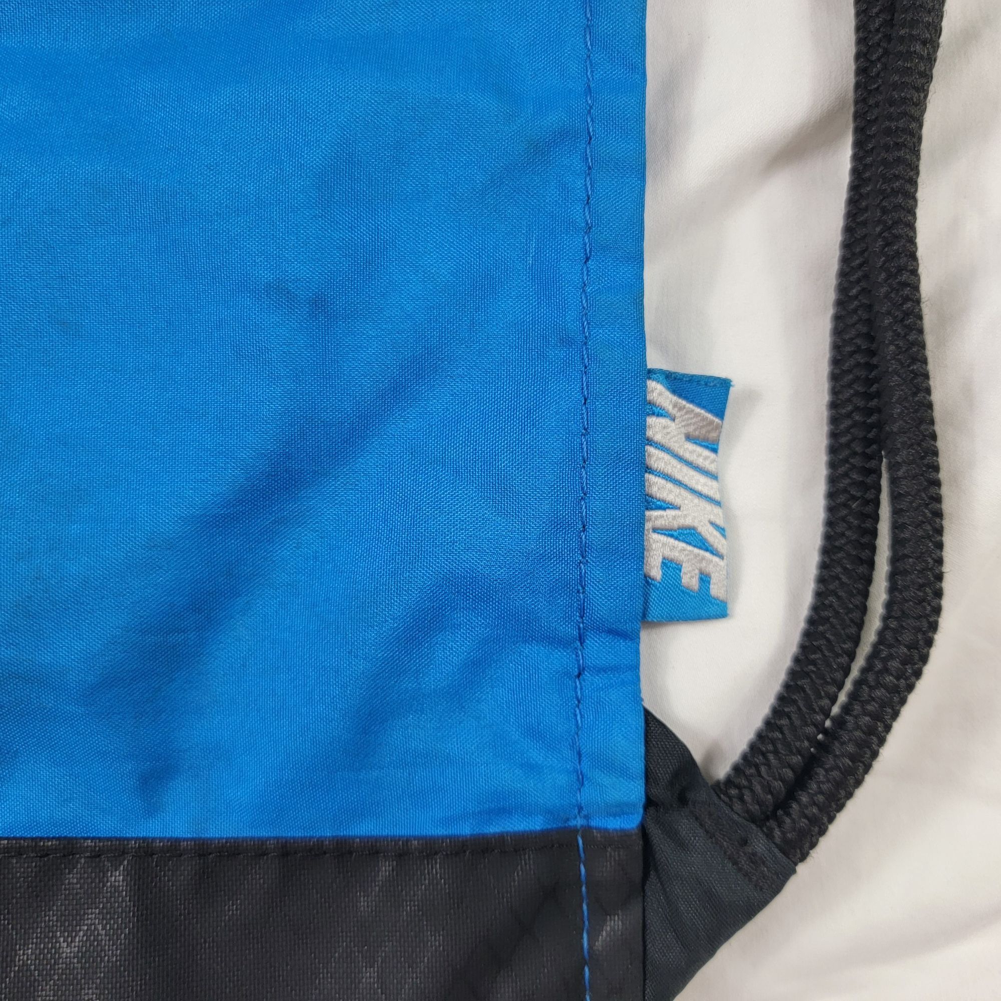 Nike Nike Vapor Blue Black Drawstring Cinch Backpack Bag Training Size ONE SIZE - 4 Thumbnail