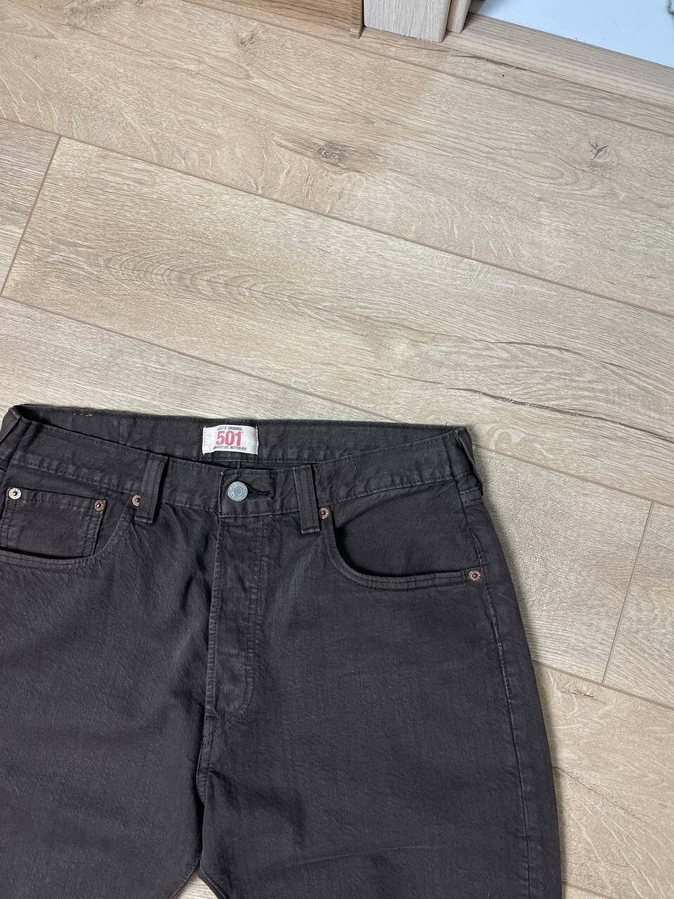 Levi's × Vintage Vintage Levi’s 501 Brown Denim Jeans Pants Size 33 Size US 33 - 5 Thumbnail