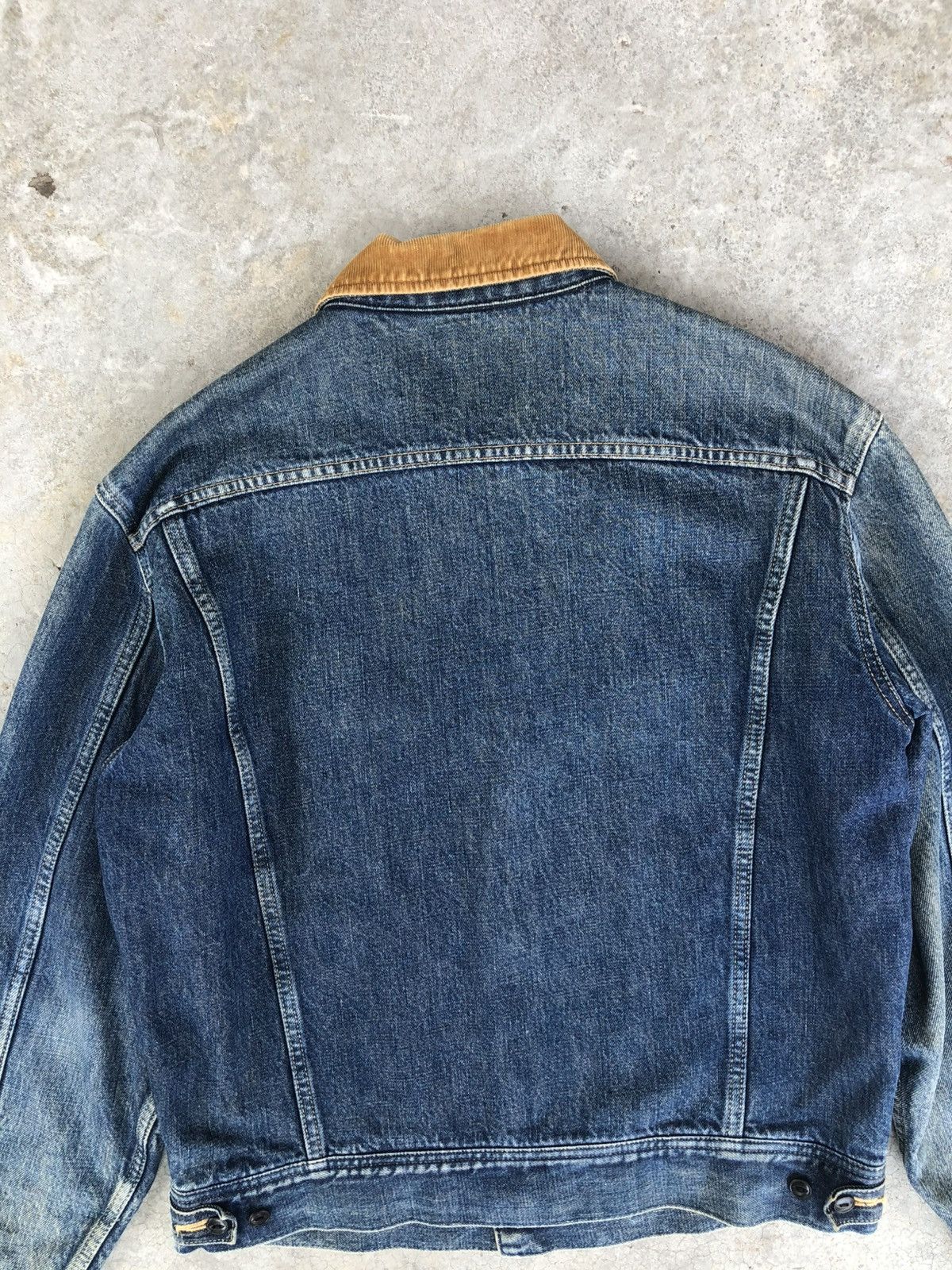 Lee Vintage 70s Lee Storm Rider Blanked Lined Denim Jacket Size US M / EU 48-50 / 2 - 8 Thumbnail