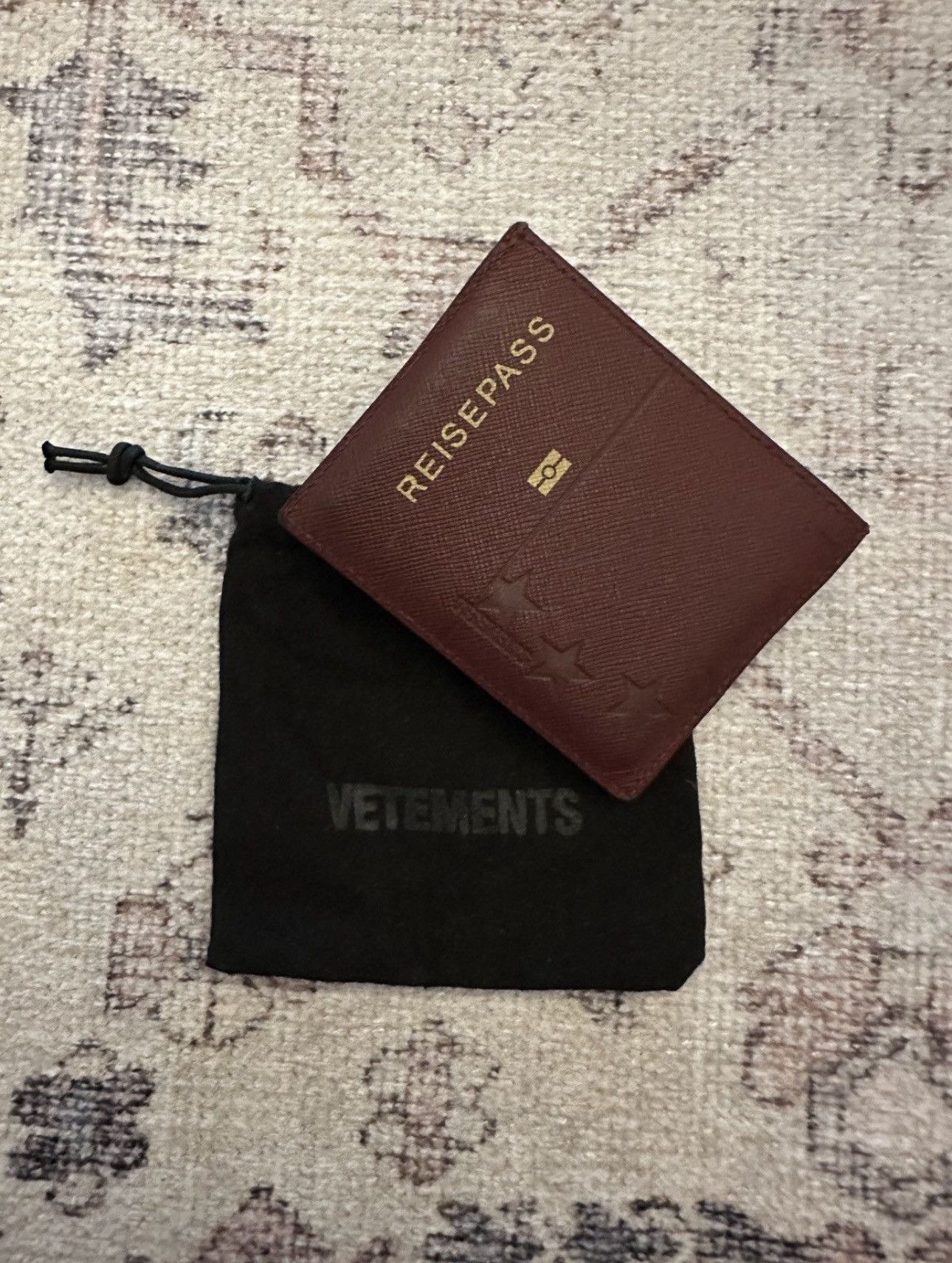 Vetements 2018 German passport cardholder Size ONE SIZE - 1 Thumbnail