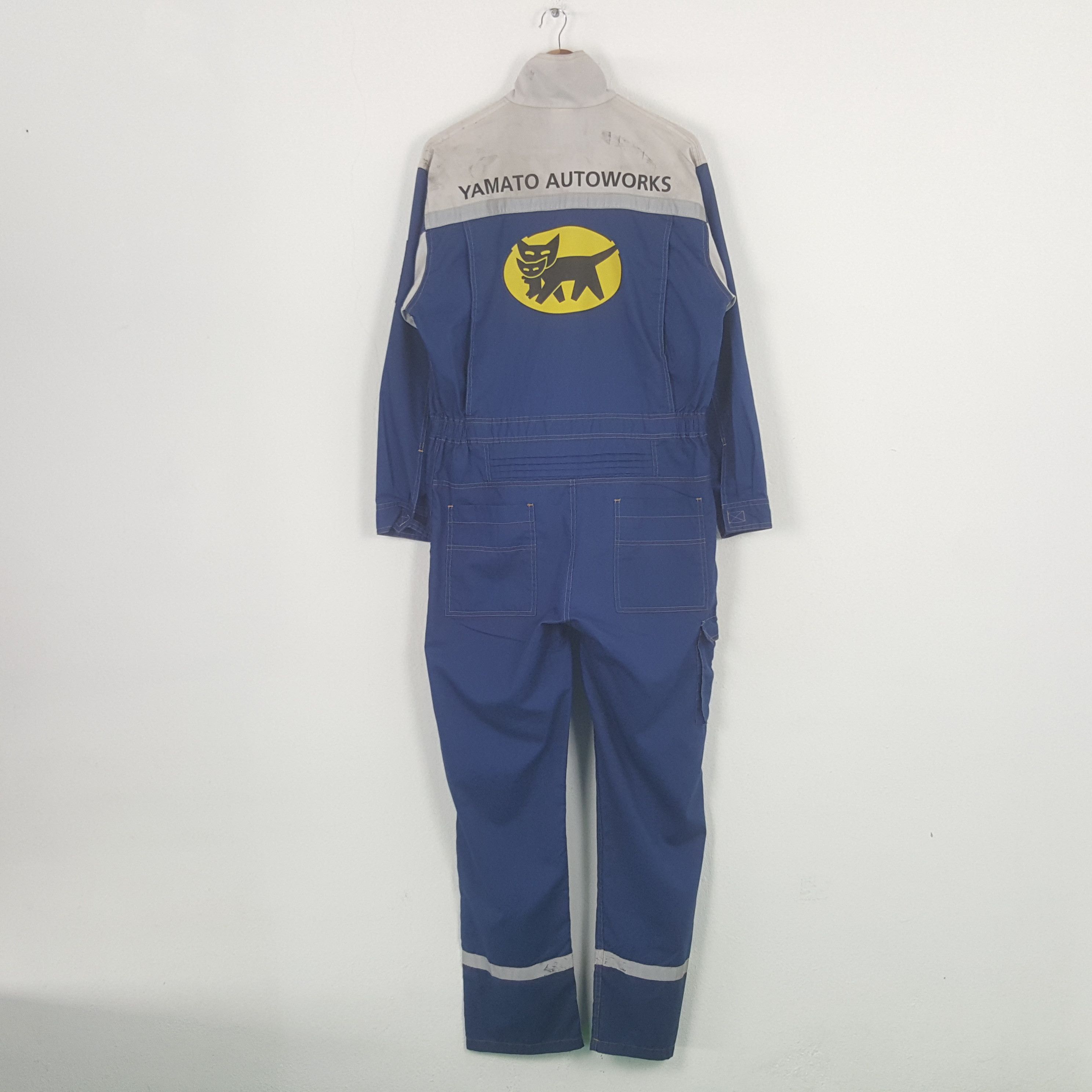 Japanese Brand Vintage Yamato Autoworks Japanese Coverall Jacket C300N3 Size US M / EU 48-50 / 2 - 1 Thumbnail