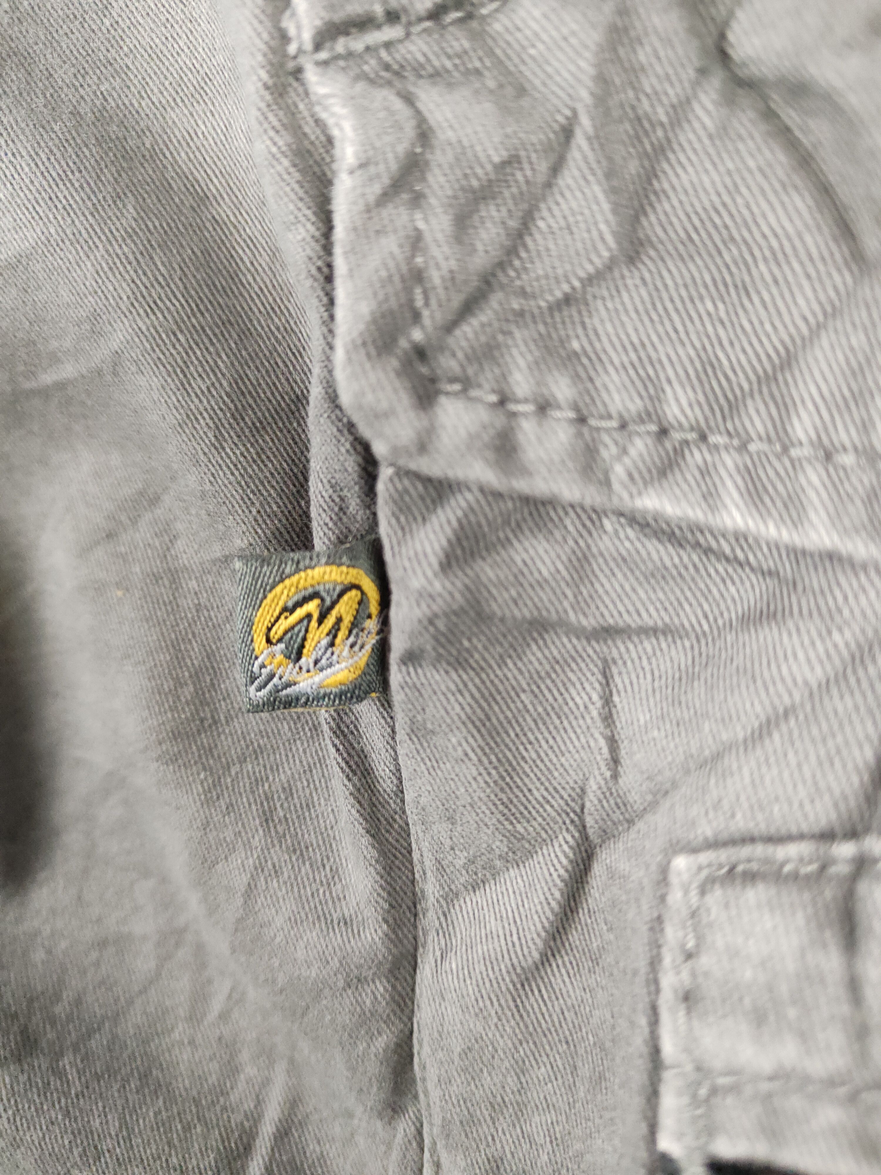 Japanese Brand n evolutions Dark Gray Multipocket Cargo Pants #S1281 Size US 33 - 11 Thumbnail