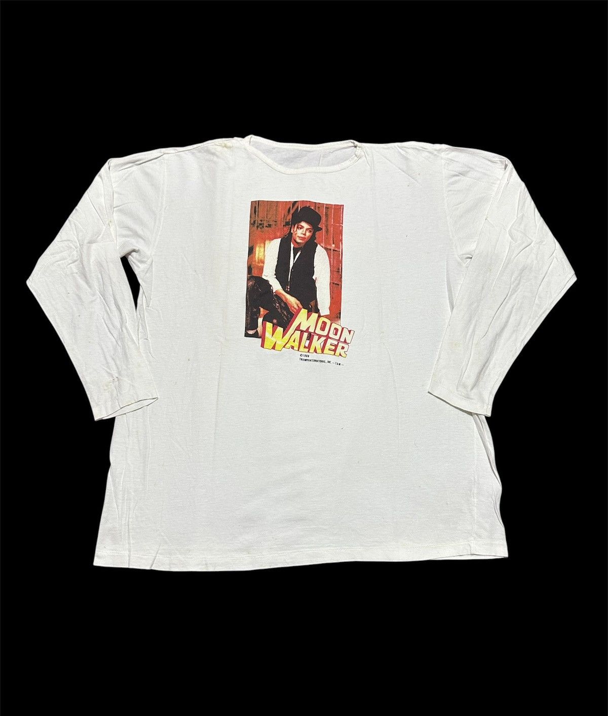 Michael Jackson Vtg 80s Micheal Jackson Size US L / EU 52-54 / 3 - 1 Thumbnail