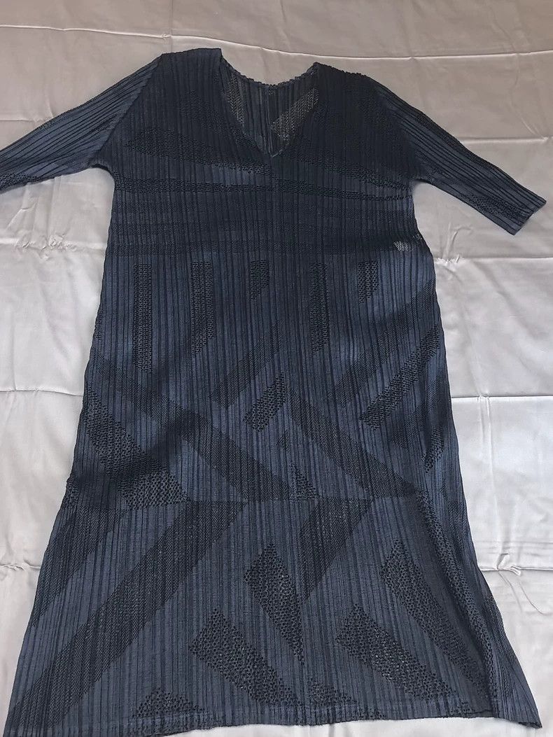 Issey Miyake issey miyake size:3 Blue cutout skirt 2505-Nextarrow Size XXS / US 00 / IT 34 - 1 Thumbnail