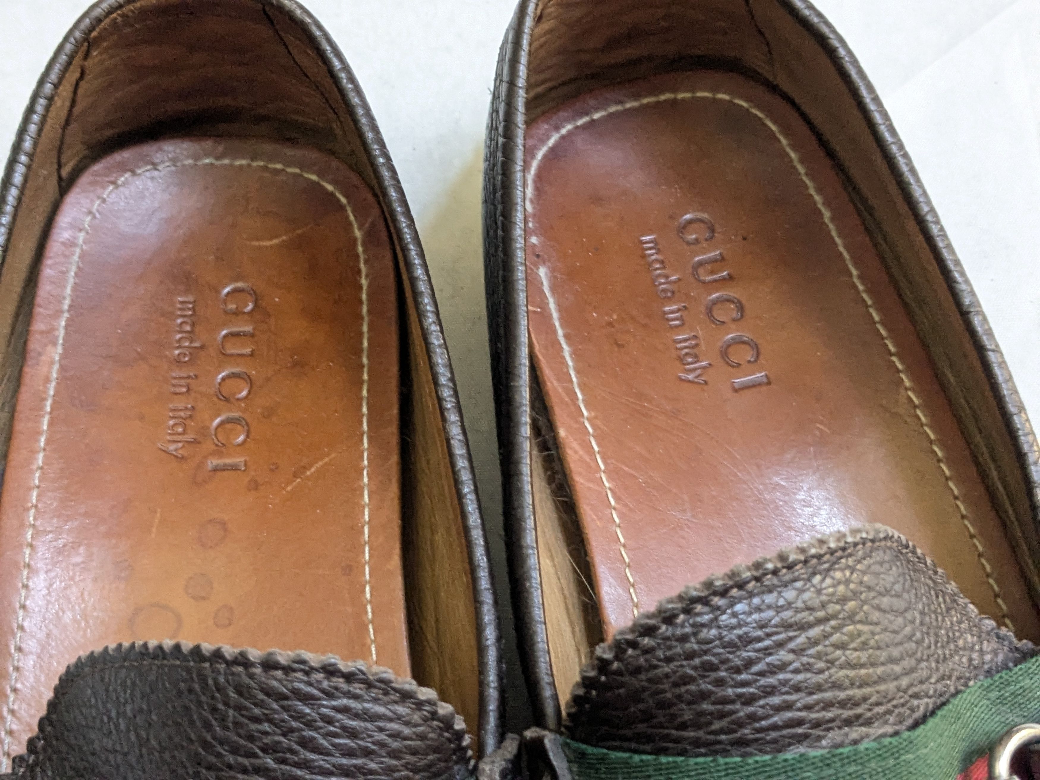 Gucci Gucci Horsebit Driving Loafers Brown 11.5 Leather Size US 11.5 / EU 44-45 - 3 Thumbnail