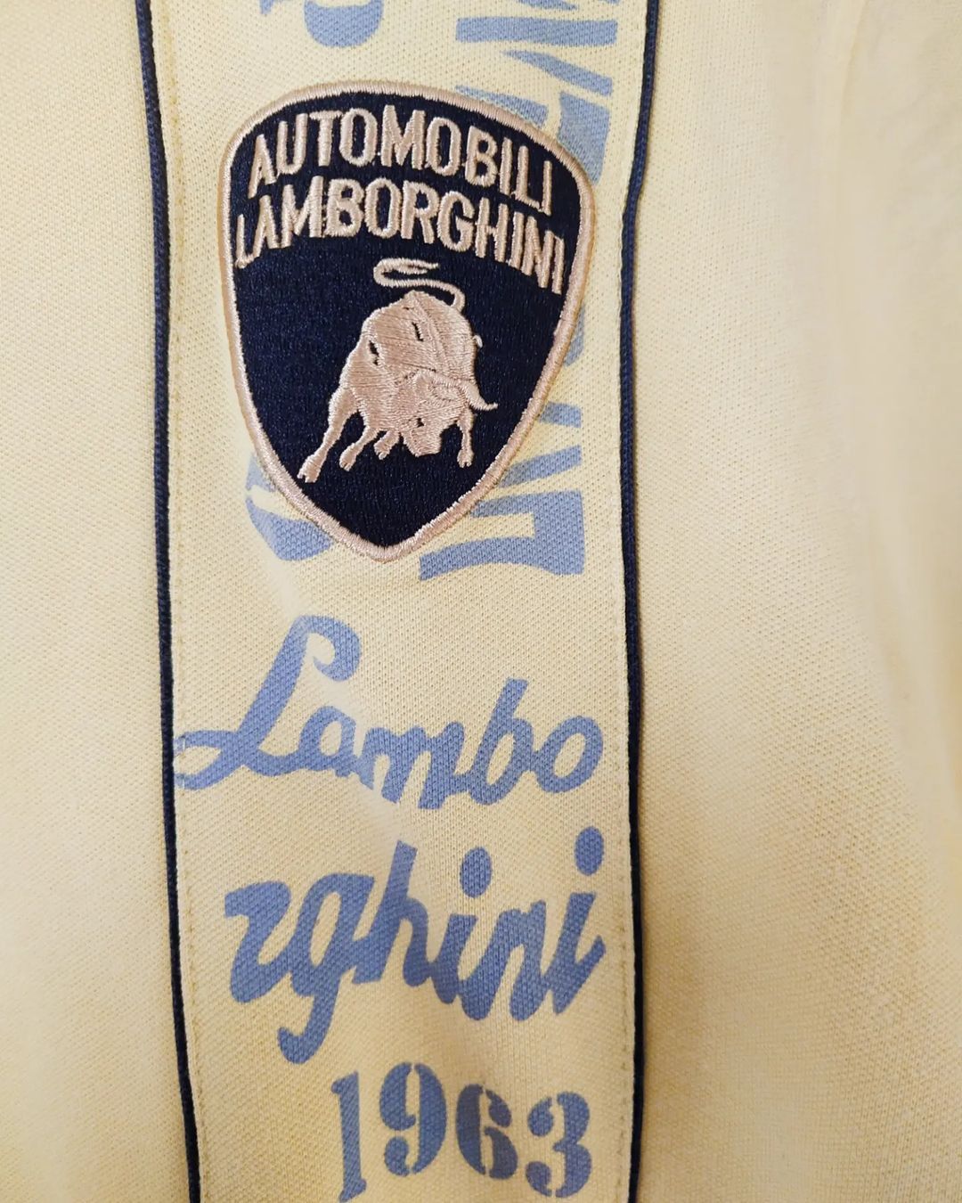 Lamborghini Vintage Lamborghini Yellow Polo Tees Size US M / EU 48-50 / 2 - 2 Thumbnail