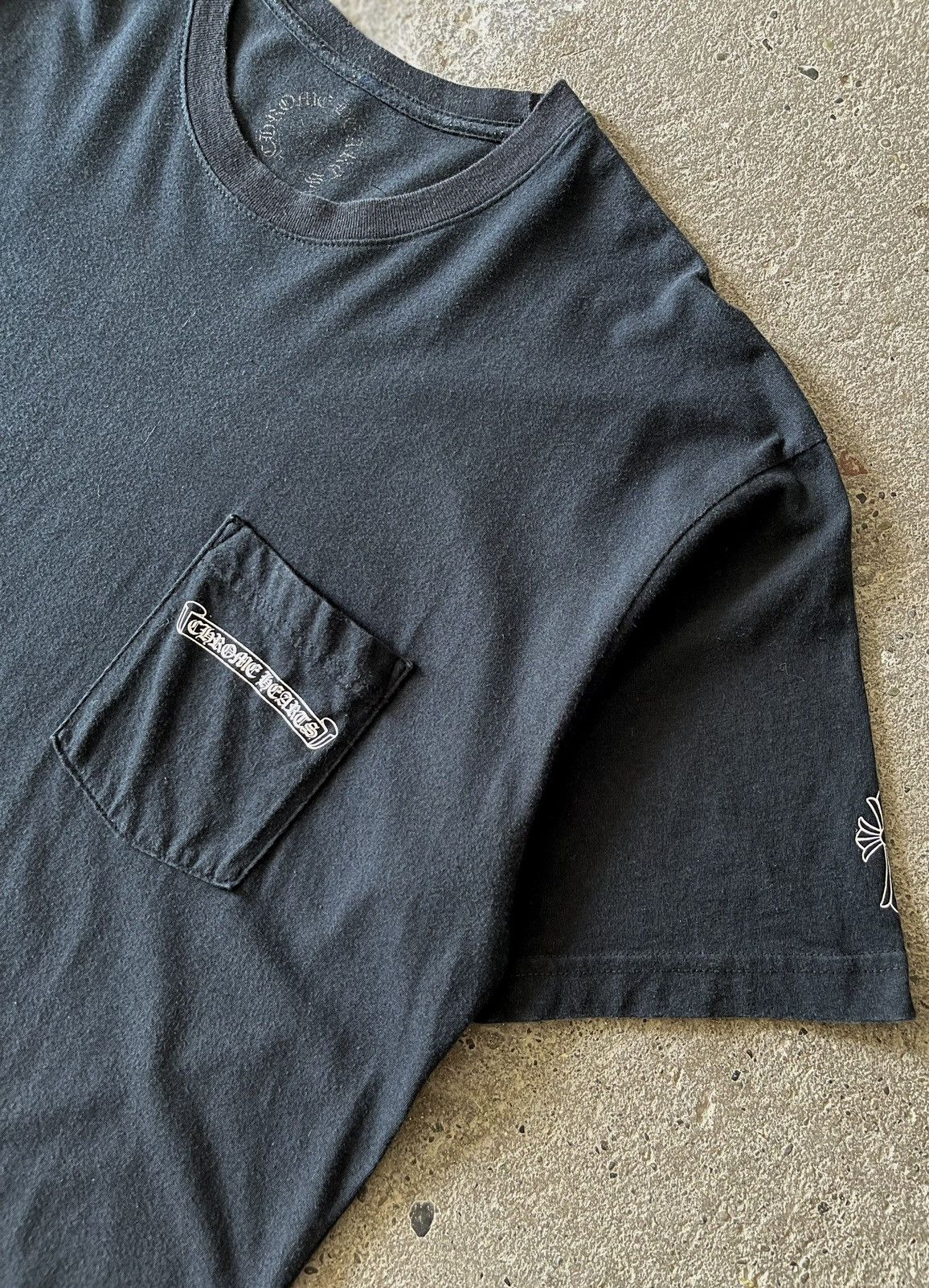 Chrome Hearts Chrome hearts - Cemetery / Multi Cross - Pocket Tee Size US XXL / EU 58 / 5 - 3 Thumbnail
