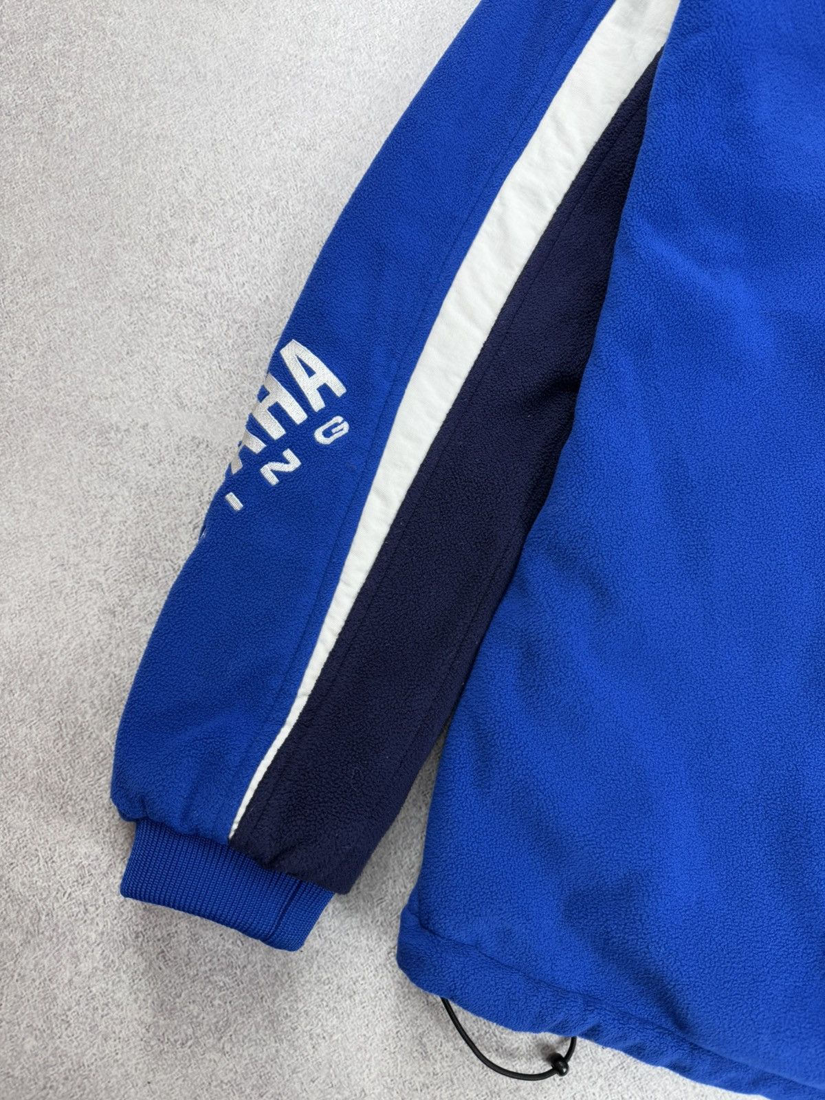 Yamaha Vintage Yamaha Fleece Racing Jacket Size S-M Size US M / EU 48-50 / 2 - 10 Thumbnail