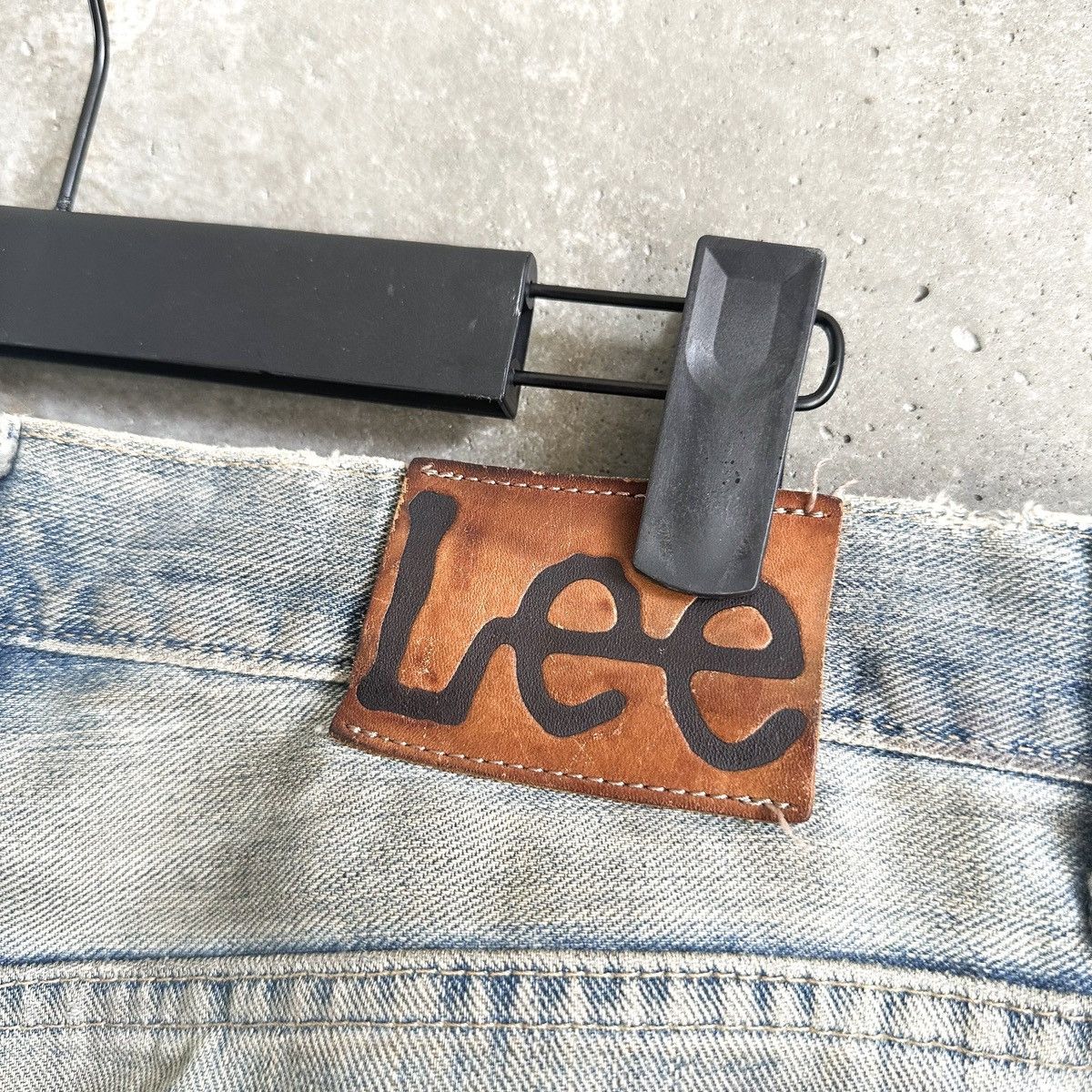 Lee THRASHED Sashiko Repair Flared Denim Size US 33 - 8 Thumbnail
