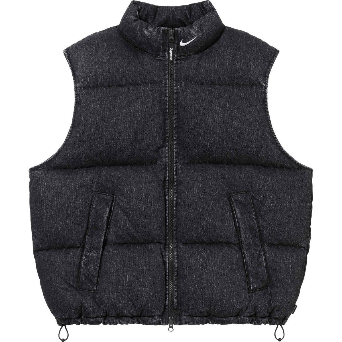 Supreme Supreme Nike Denim puffer vest indigo | Grailed