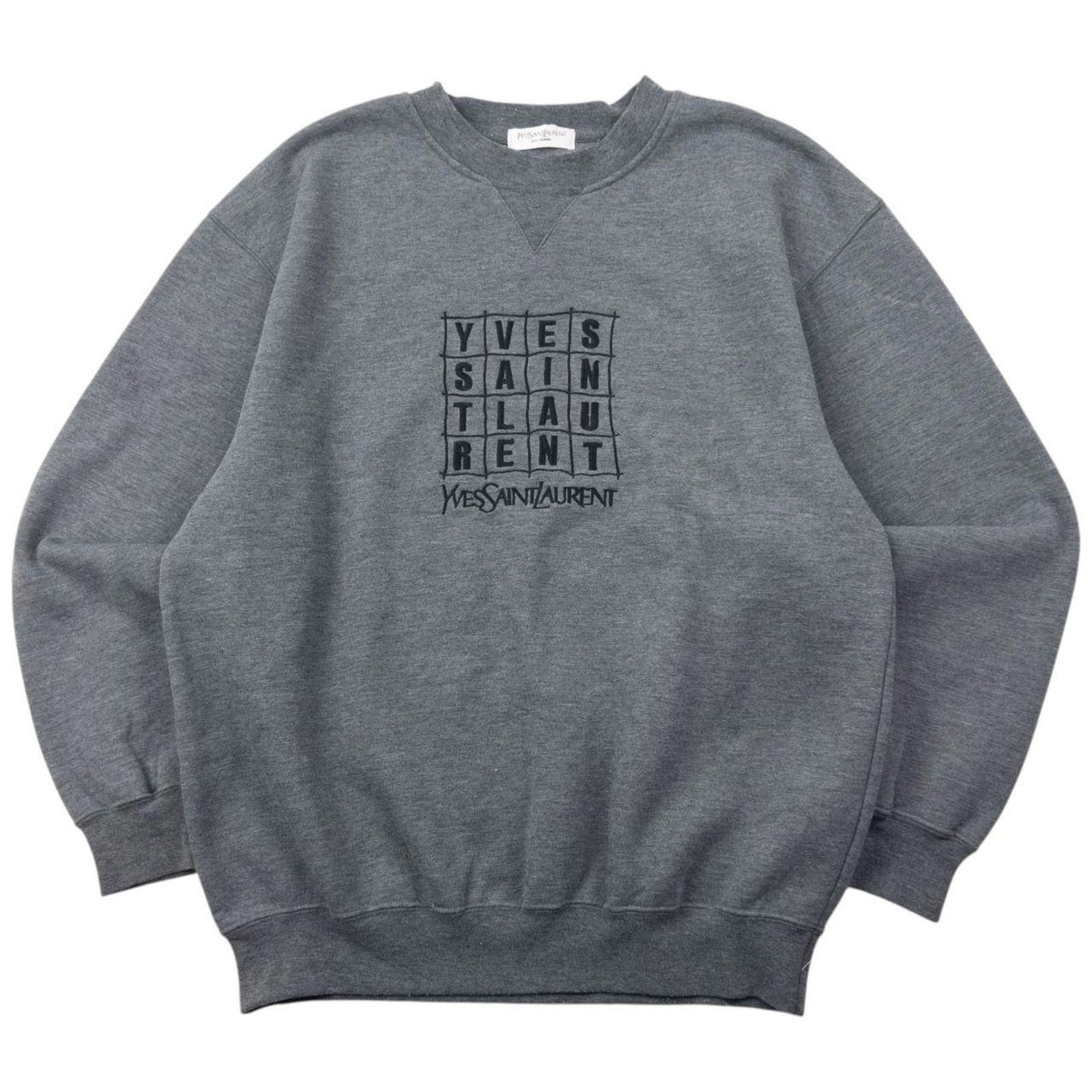 Vintage 2000s YSL Yves Saint Laurent Sweatshirt Size M