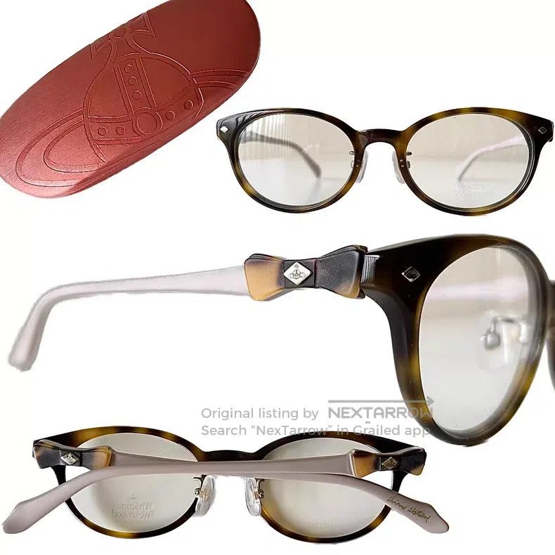 Vivienne Westwood Vivienne Westwood Saturn Bow Bookworm Glasses Frame Size ONE SIZE - 1 Thumbnail