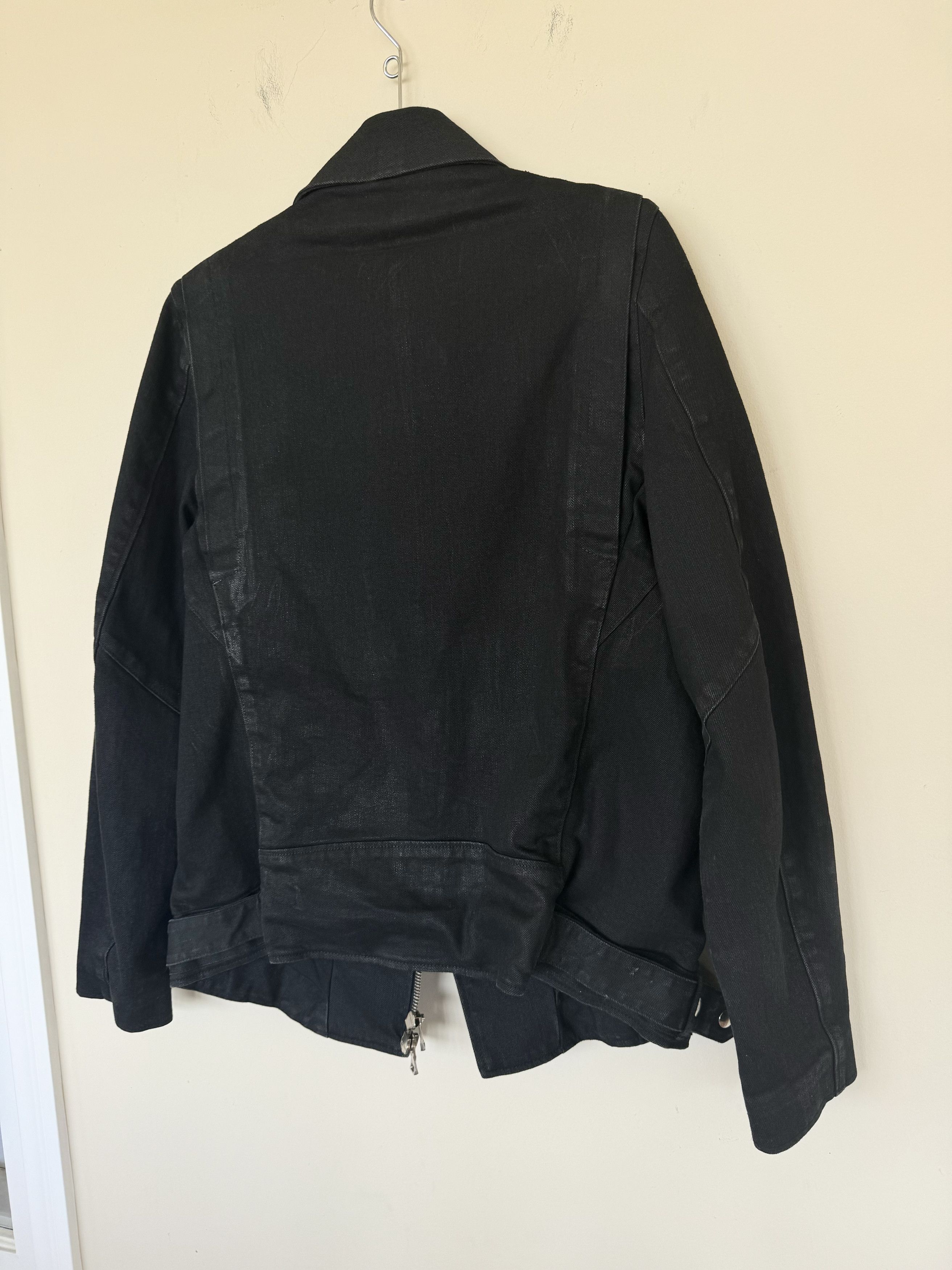 Balmain Balmain Denim Perfecto Jacket Size US XL / EU 56 / 4 - 10 Thumbnail