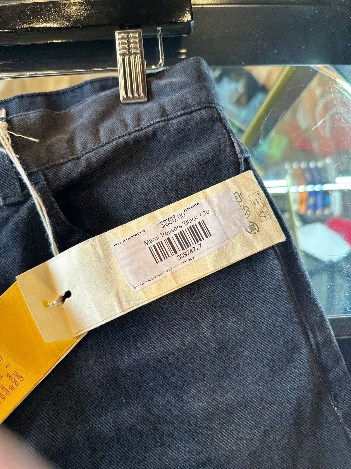 Marni Marni Black Jeans Size 30 Size US 30 / EU 46 - 3 Thumbnail