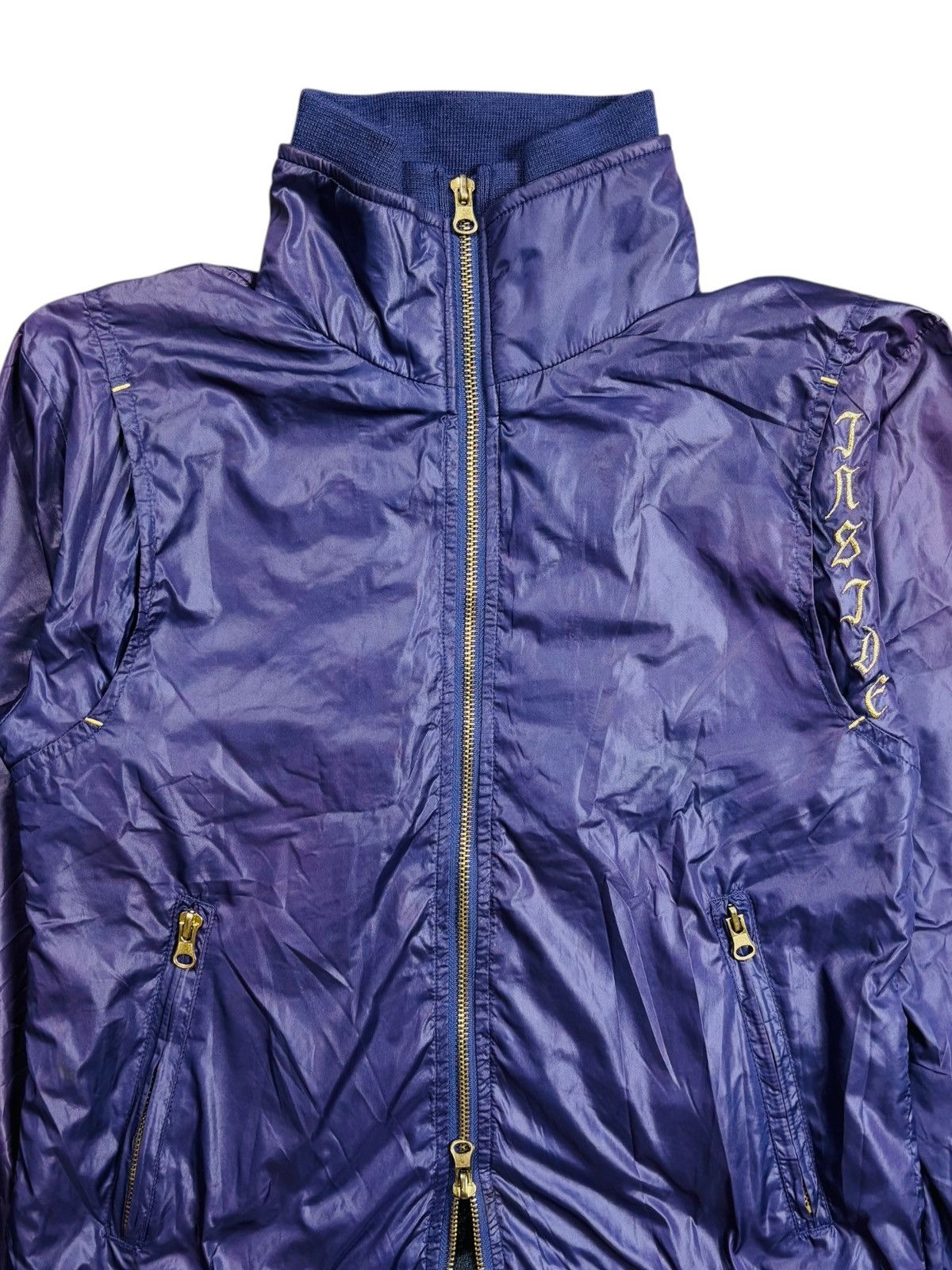 If Six Was Nine Archive Midas - Thumbhole Eagle Embroidery Purple Jacket Size US M / EU 48-50 / 2 - 6 Thumbnail