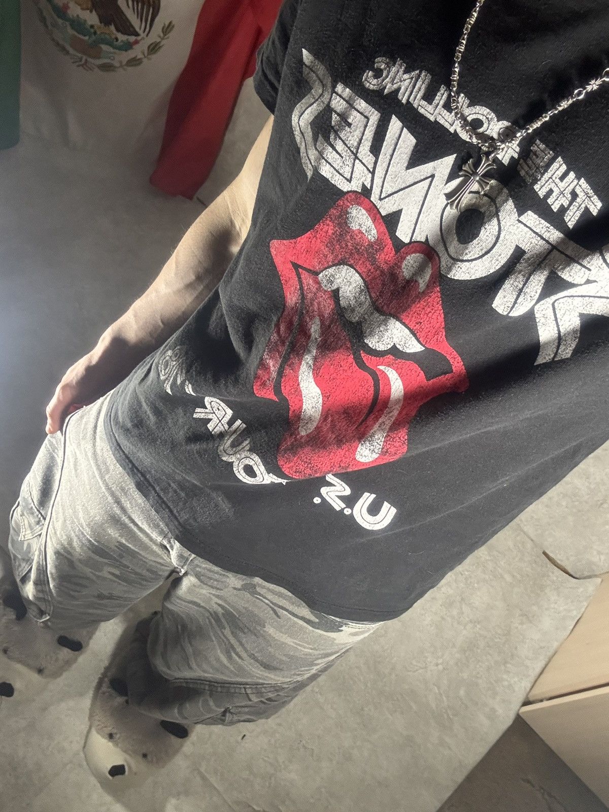 The Rolling Stones The rolling stones vintage distressed tee archive clothing Size US S / EU 44-46 / 1 - 2 Thumbnail