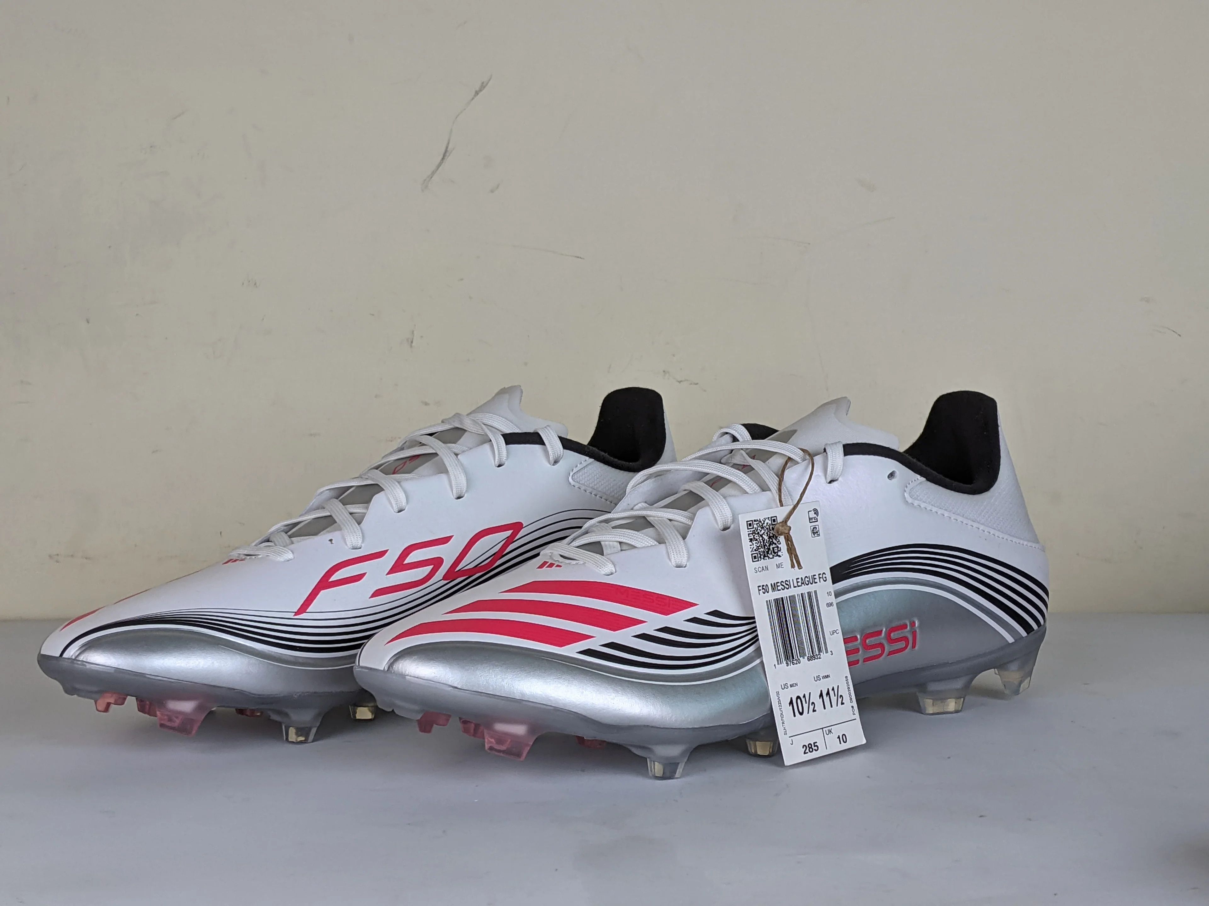 Adidas adidas F50 Messi League soccer cleats red and black details Size US 11.5 / EU 44-45 - 3 Thumbnail