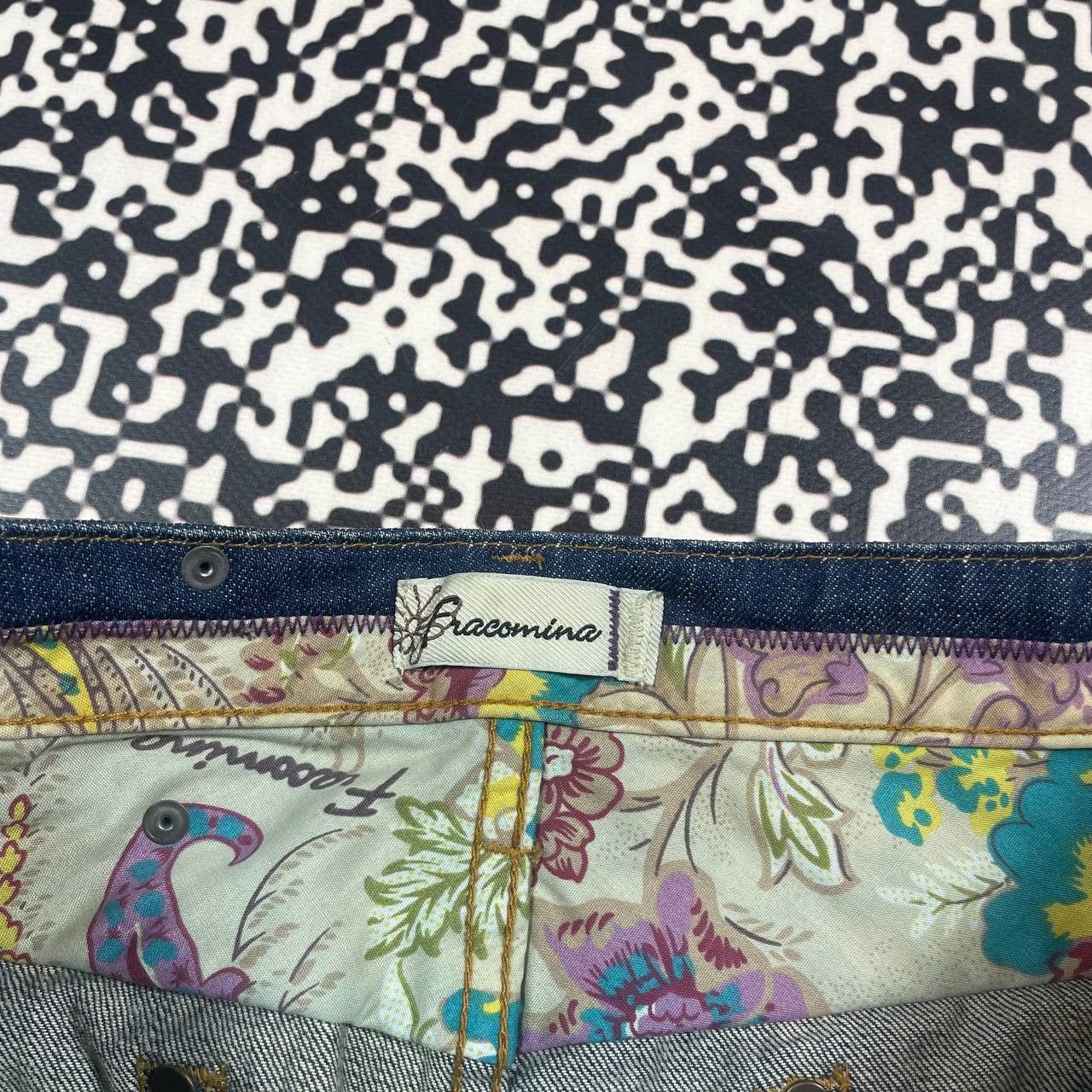 Vintage Vintage Y2K Japanese Style Denim Mini Skirt 90s Style Size 29" - 13 Thumbnail