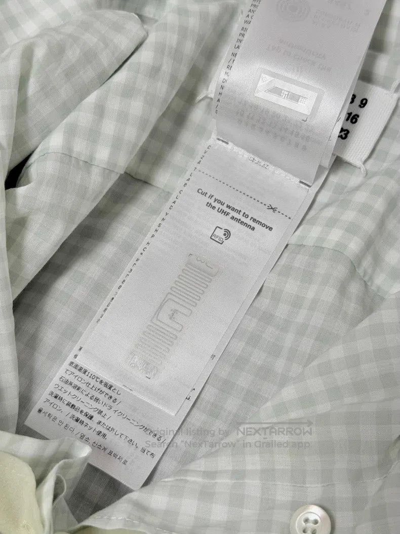 Maison Margiela Maison Margiela 25SS show tulle plaid double shirt| Size S / US 4 / IT 40 - 8 Thumbnail