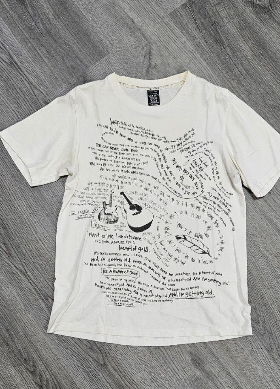 image of Archival Clothing x Number N Ine At The Time N9 Takahiro Miyashita in White, Men's (Size Small)