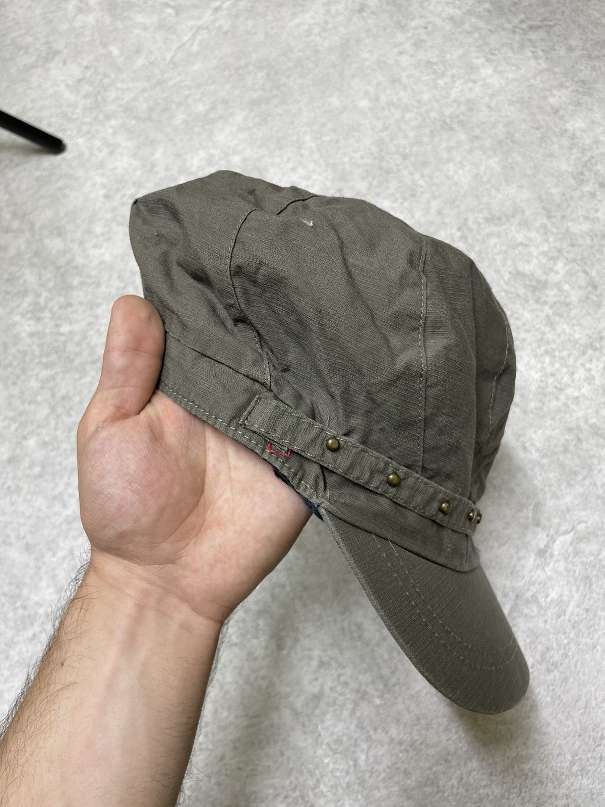 If Six Was Nine LGB Vintage Japanese Cadet Faded Distressed Style Cap Hat Size ONE SIZE - 3 Thumbnail