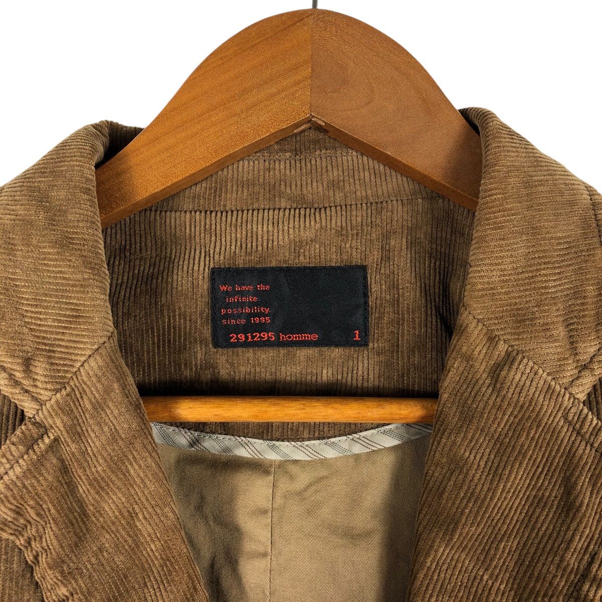 Japanese Brand 291295 Homme Japanese Corduroy Blazer Jacket Size US S / EU 44-46 / 1 - 8 Thumbnail