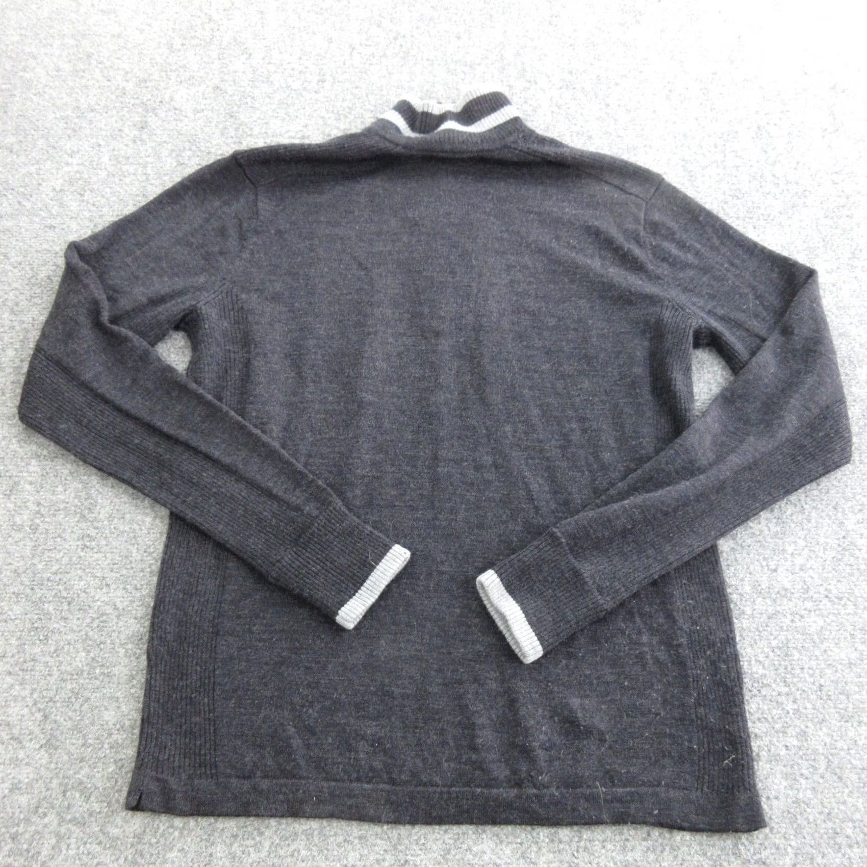 Patagonia Patagonia Mens Sweater 1/4 Zip Mock Neck Wool Pullover Knit Gray S Solid Merino Wool Pullover Men M GrAy 1/4 Zip Mock Neck Knit Size US M / EU 48-50 / 2 - 6 Thumbnail