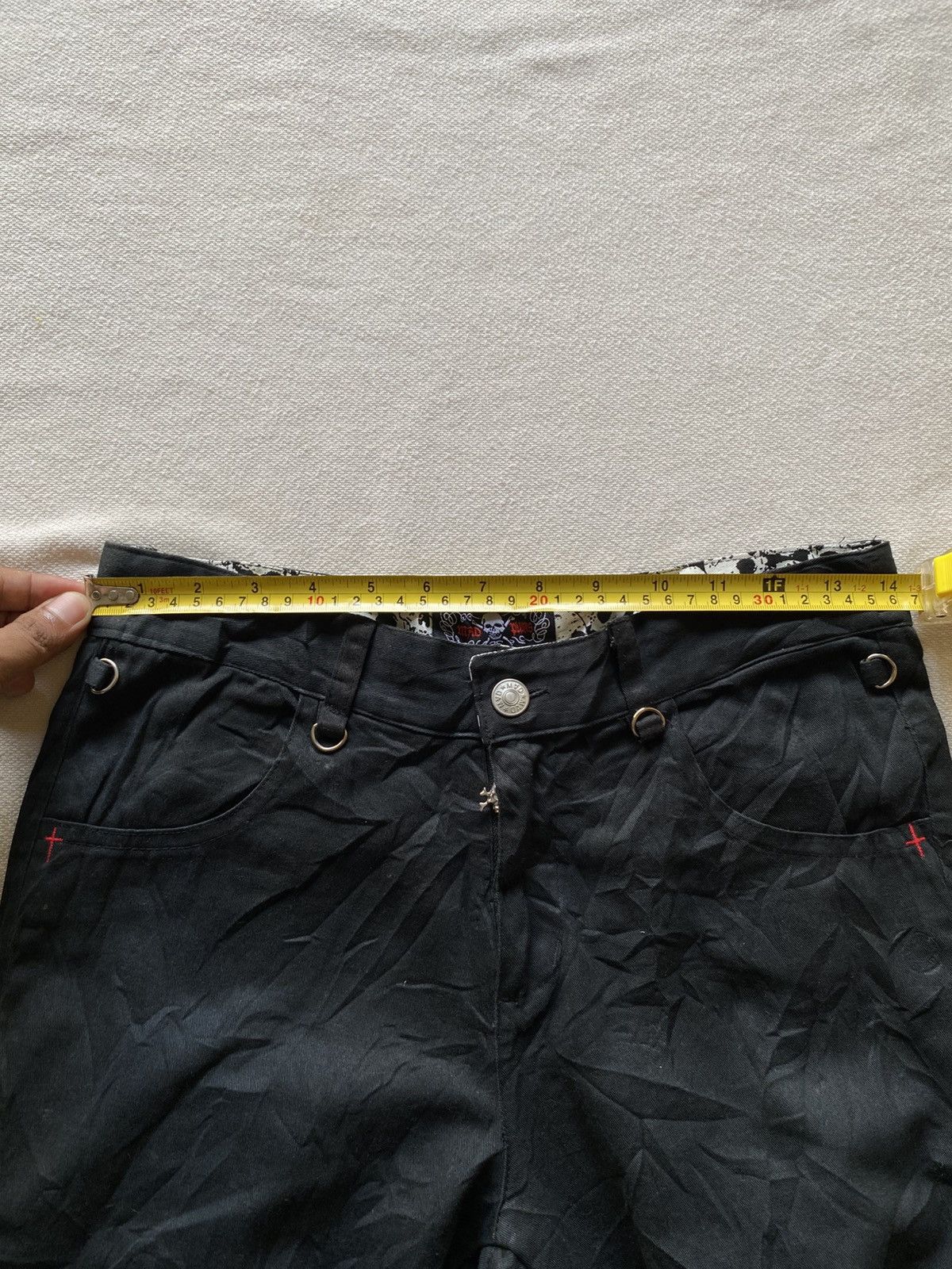 Japanese Brand MAD PUNK SEDITIONARIES BONDAGE PANTS Size 29" - 14 Thumbnail