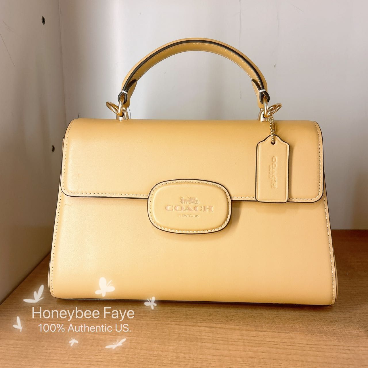 Coach Eliza Top Handle Bag Silver/Taupe CT852 Size ONE SIZE - 1 Thumbnail