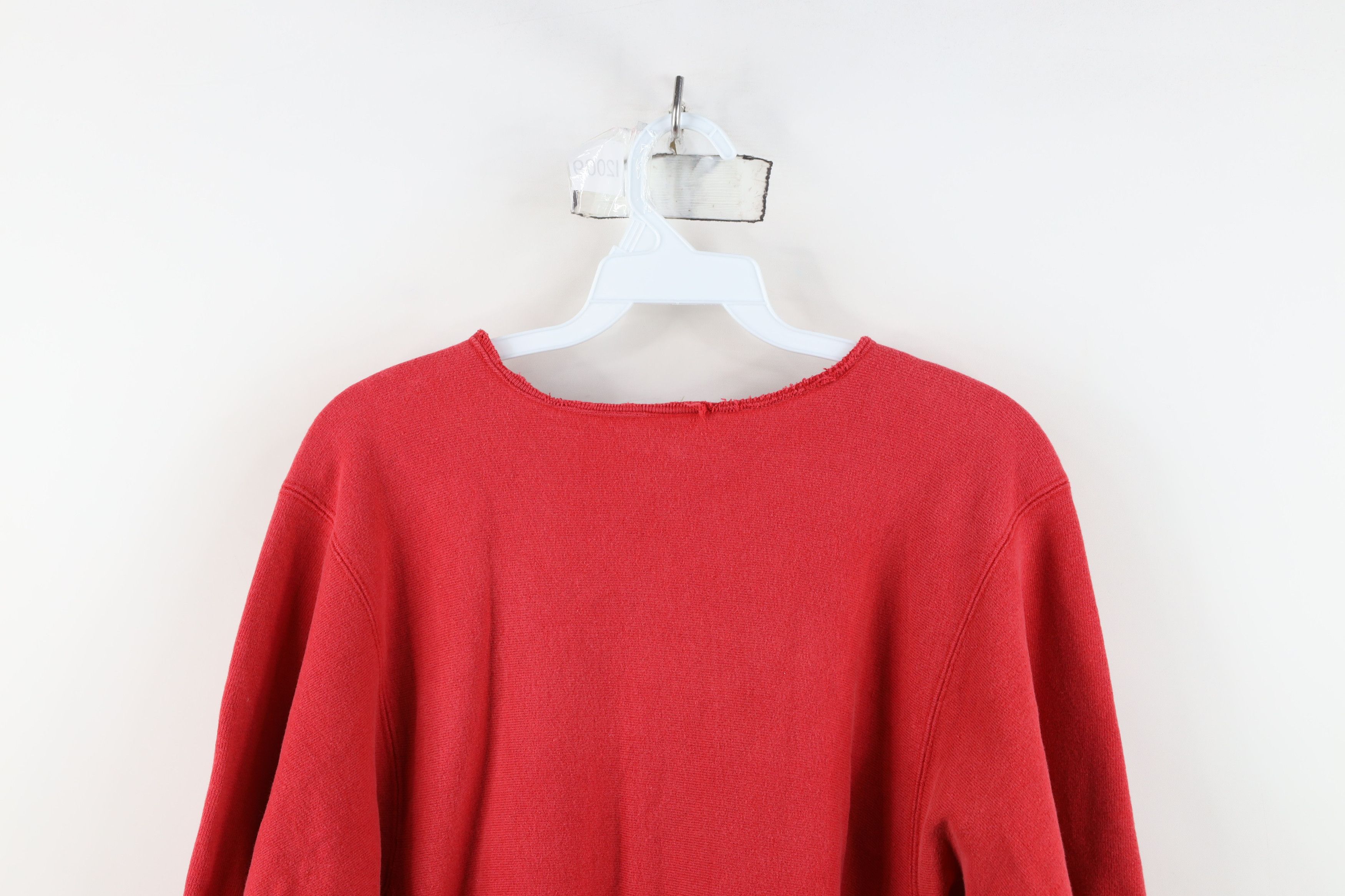 Vintage 80s Champion Reverse Weave Sweatshirt Red USA