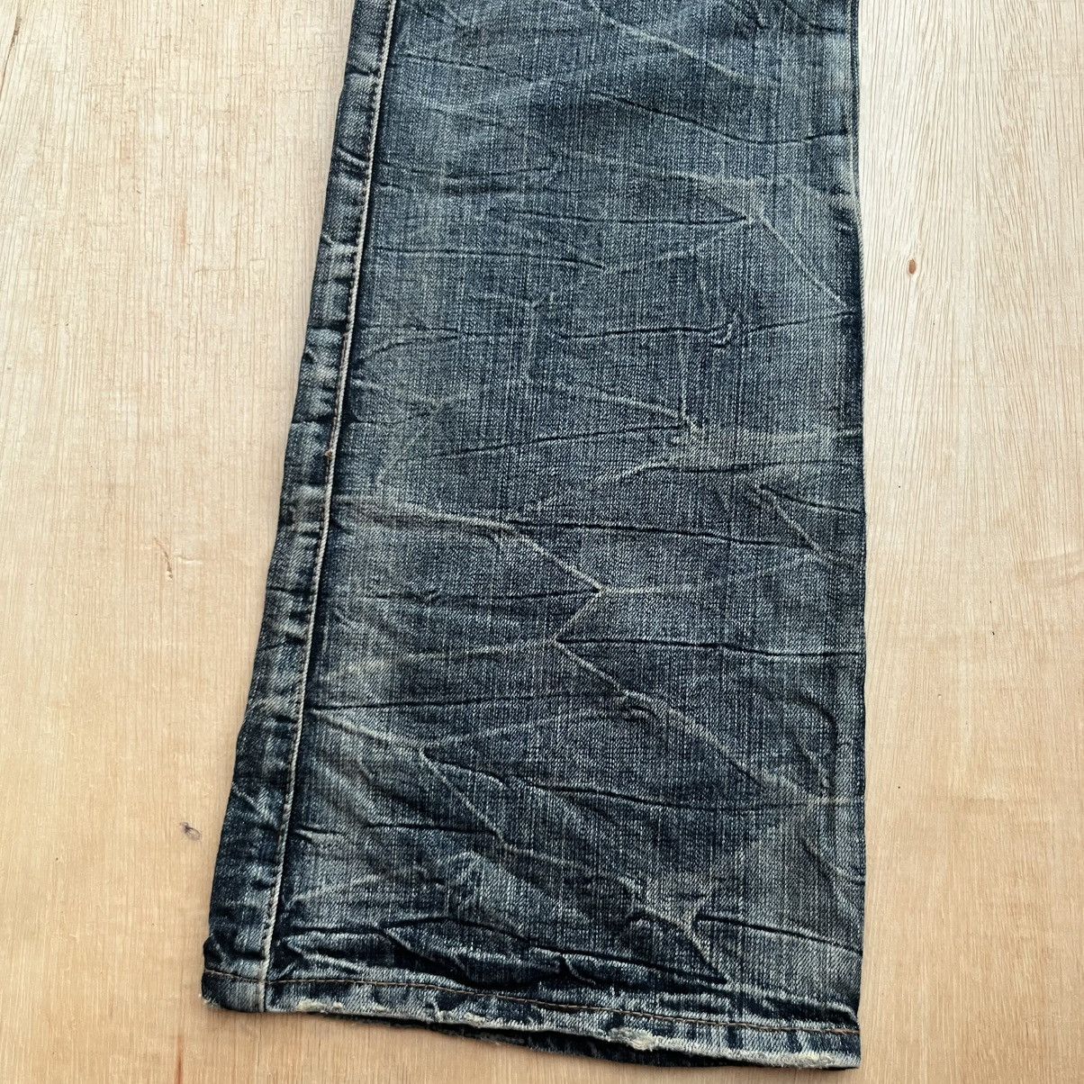 semanticdesign SEMANTIC DESIGN DENIM CARGO DISTREESED FLARED JAPANESE BRAND Size US 34 / EU 50 - 3 Thumbnail