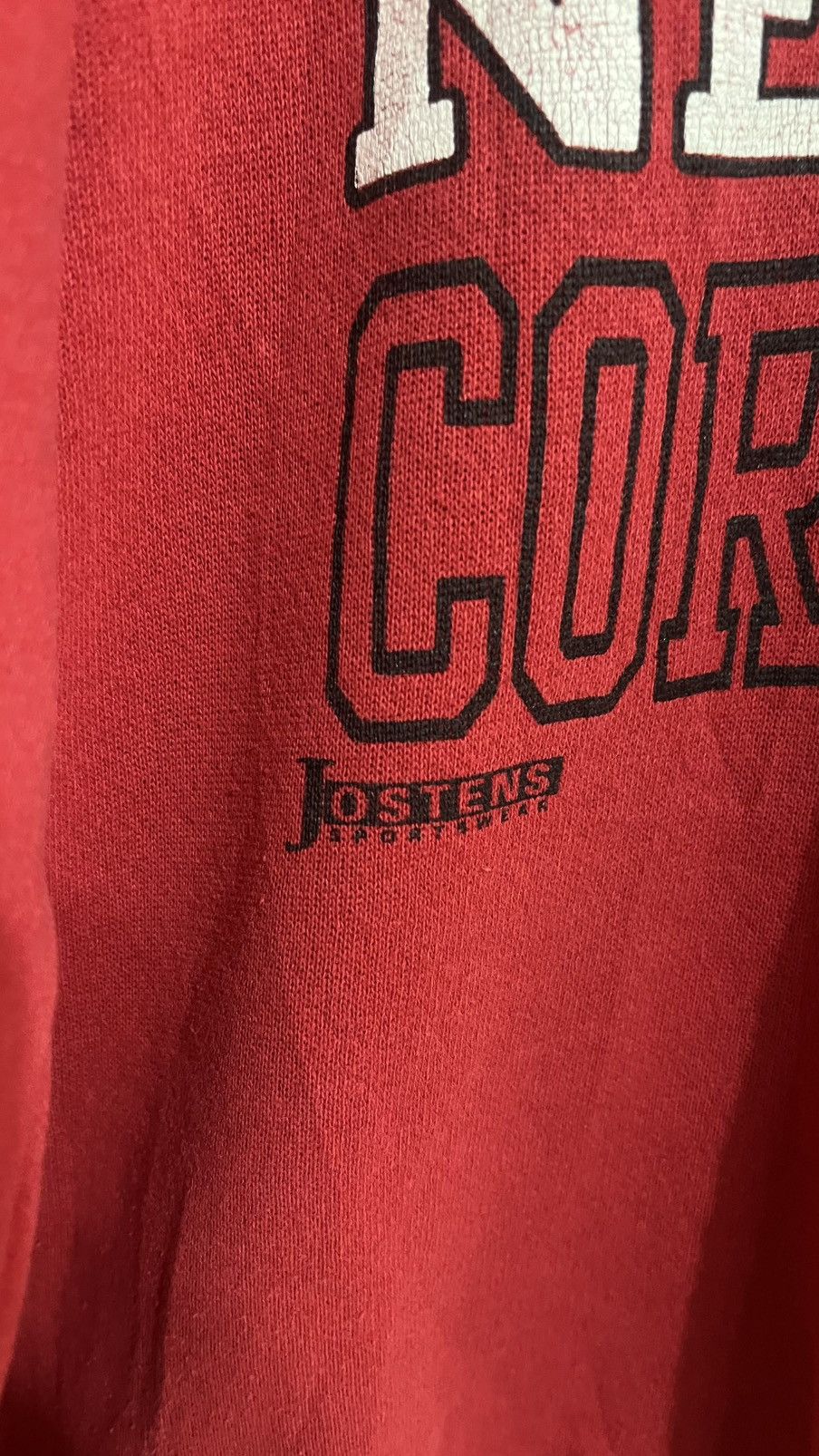 Vintage Vintage Nebraska Distressed Sweater Inspired by Raf Simons Size US XL / EU 56 / 4 - 4 Thumbnail