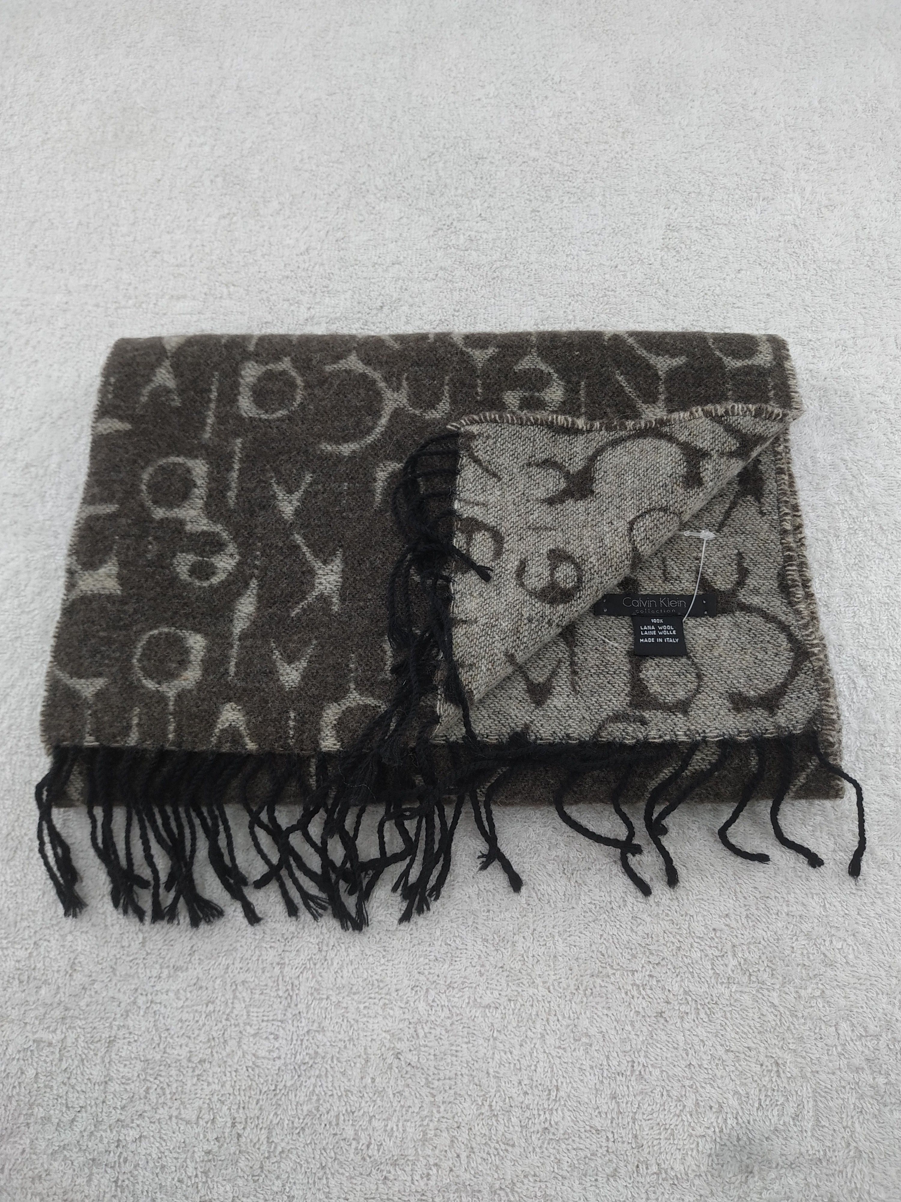 Calvin Klein Vintage Calvin Klein Scarf/Muffler/Neckwear MF241 Size ONE SIZE - 4 Thumbnail