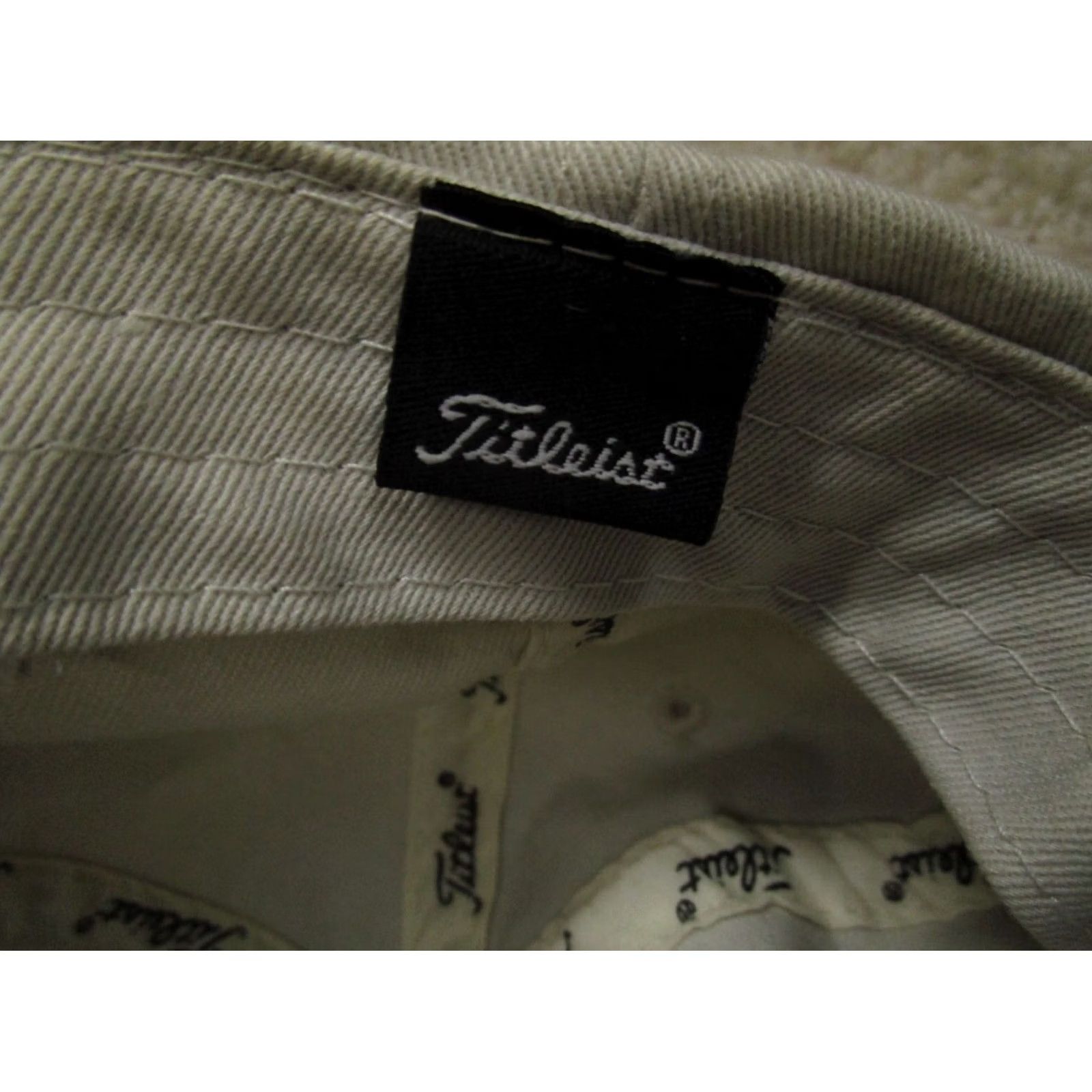 Titleist Titleist Hat Cap Buckle Back Men Adjustable Brown Golf Embroidered Logo Classic Dad Outdoor Preppy Sports Hat Mens Brown Cap Size ONE SIZE - 6 Thumbnail