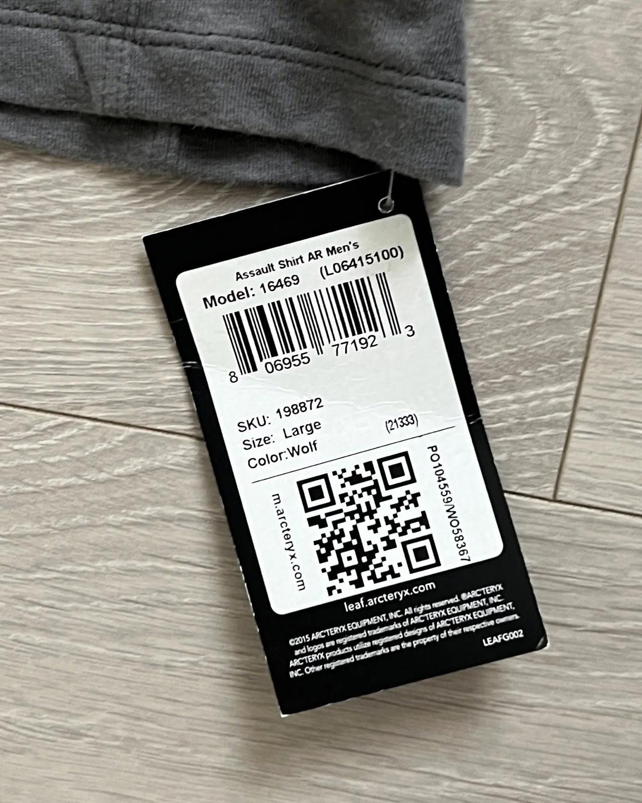 Arc'teryx NEW Arcteryx LEAF Assault AR Shirt Wolf Grey Size US L / EU 52-54 / 3 - 4 Thumbnail