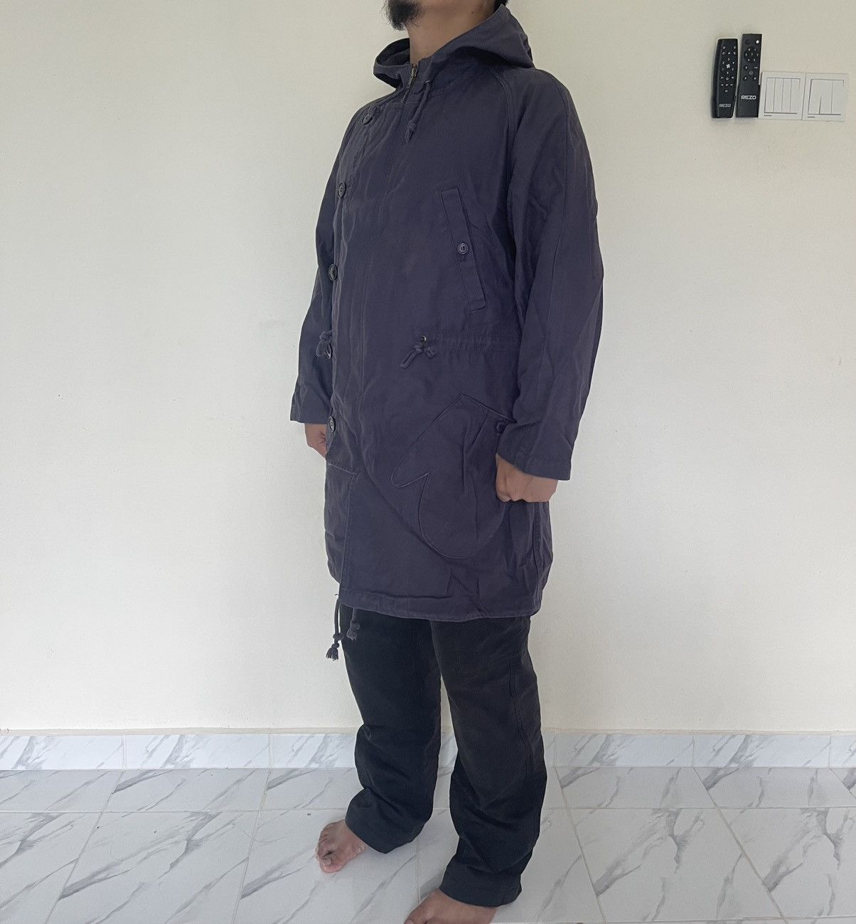 Issey Miyake Ne-net Issey Miyake Fish Tail Parka Size US M / EU 48-50 / 2 - 13 Thumbnail
