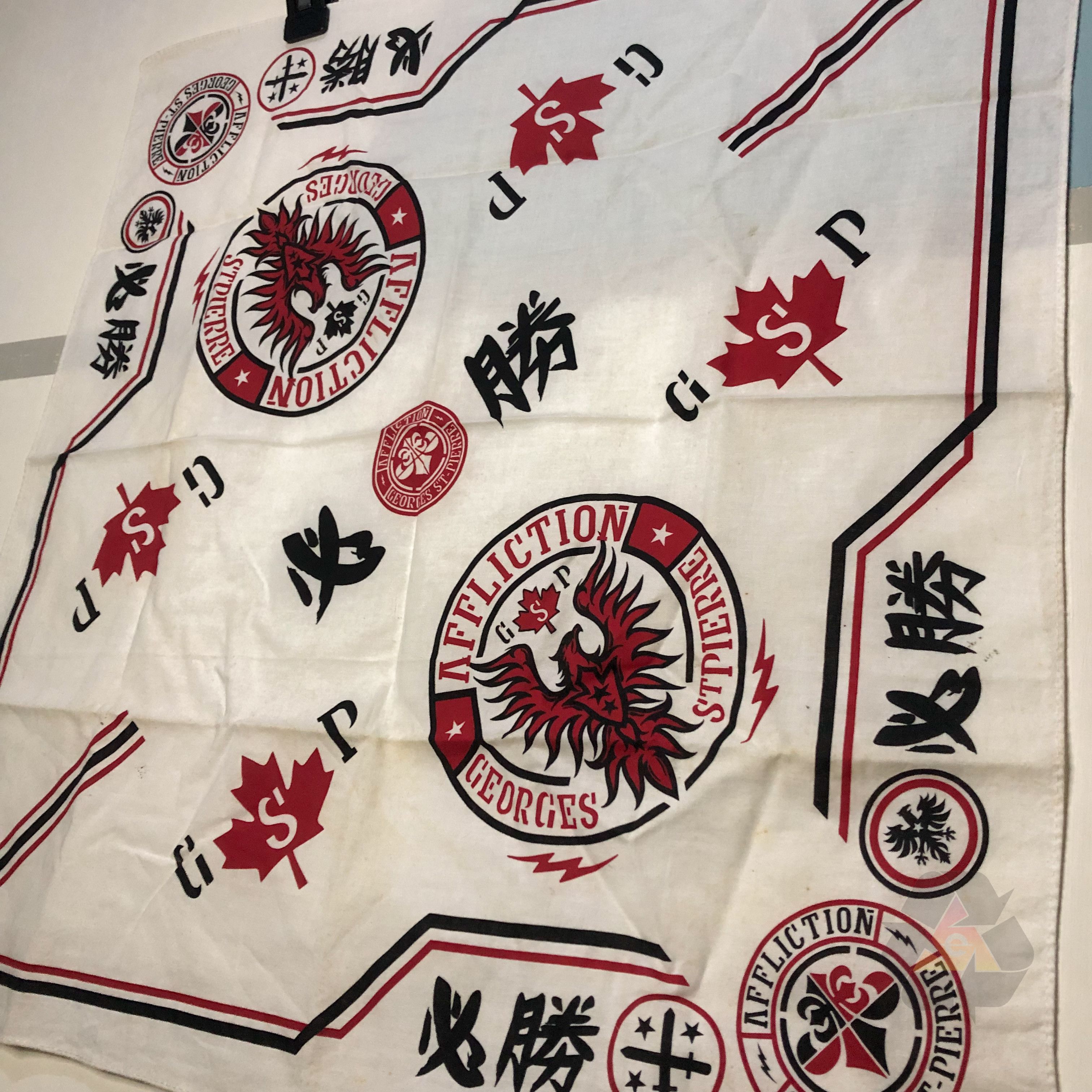 Affliction Affliction UFC Jiu Jitsu MMA GSP Georgo St-Piere Bandana Size ONE SIZE - 6 Thumbnail