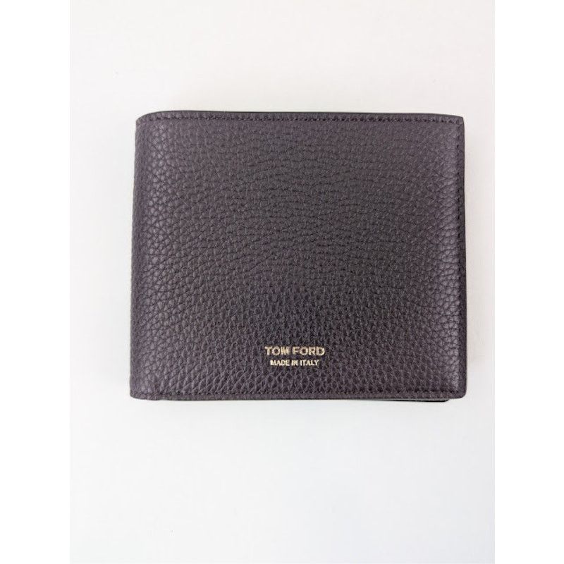 Tom Ford o1rshd1 Size: OS / Grain Leather Classic Bifold Wallet Brown Size ONE SIZE - 1 Thumbnail