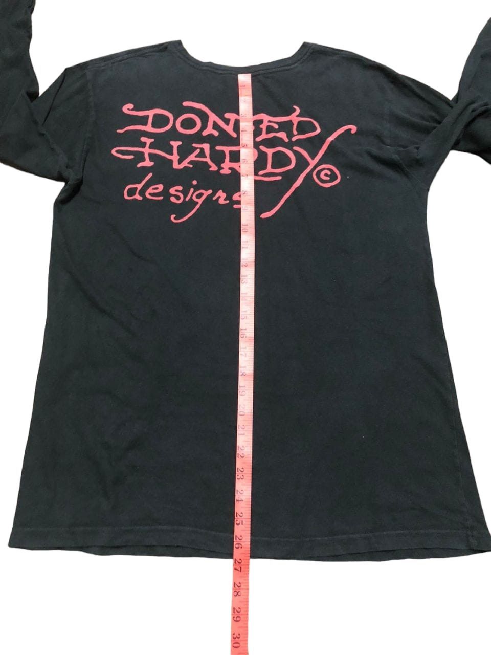 Ed Hardy Ed hardy FREE AGENT Skull Design Long Sleeve TEE Size US L / EU 52-54 / 3 - 23 Thumbnail