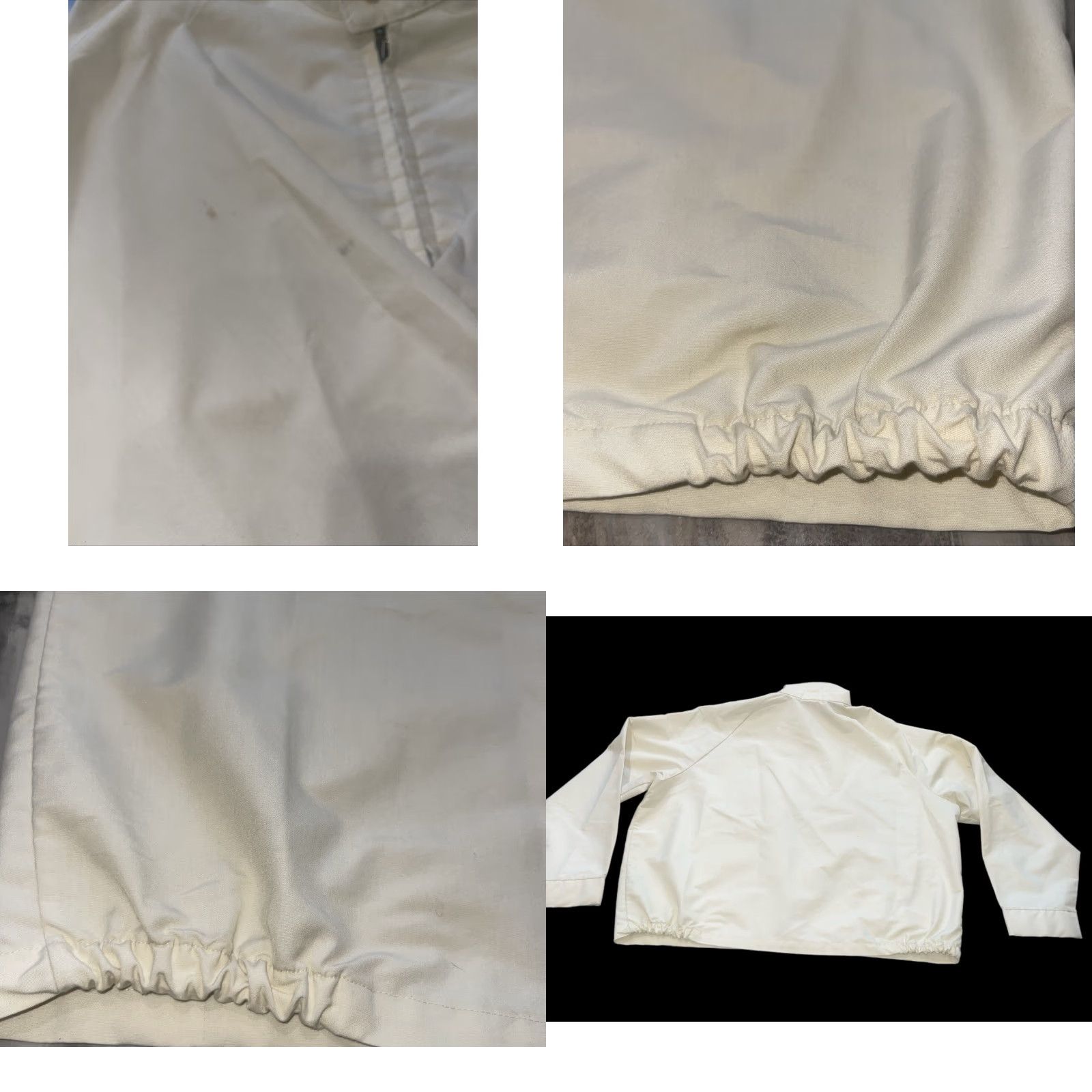 Vintage VINTAGE Birdie By Richard A Leslie Jacket Golf Men’s XL Cream Tan USA Size US XL / EU 56 / 4 - 9 Thumbnail