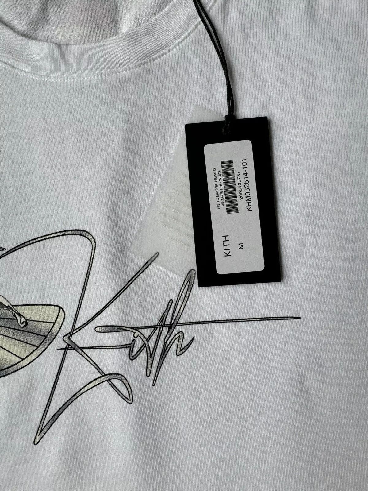 Kith KITH x Marvel - X-Men Silver Surfer Logo White T-Shirt Size US M / EU 48-50 / 2 - 6 Thumbnail