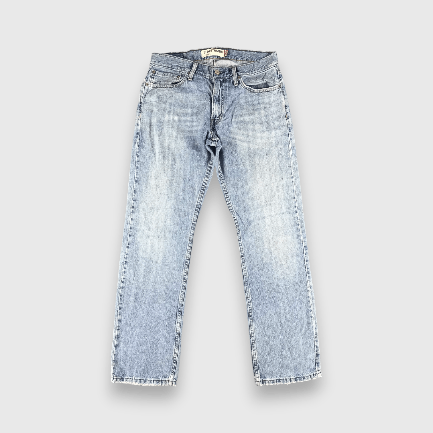 Levi's Vintage Blue Wash Levis 514 Jeans-J2560 Size US 31 - 1 Thumbnail