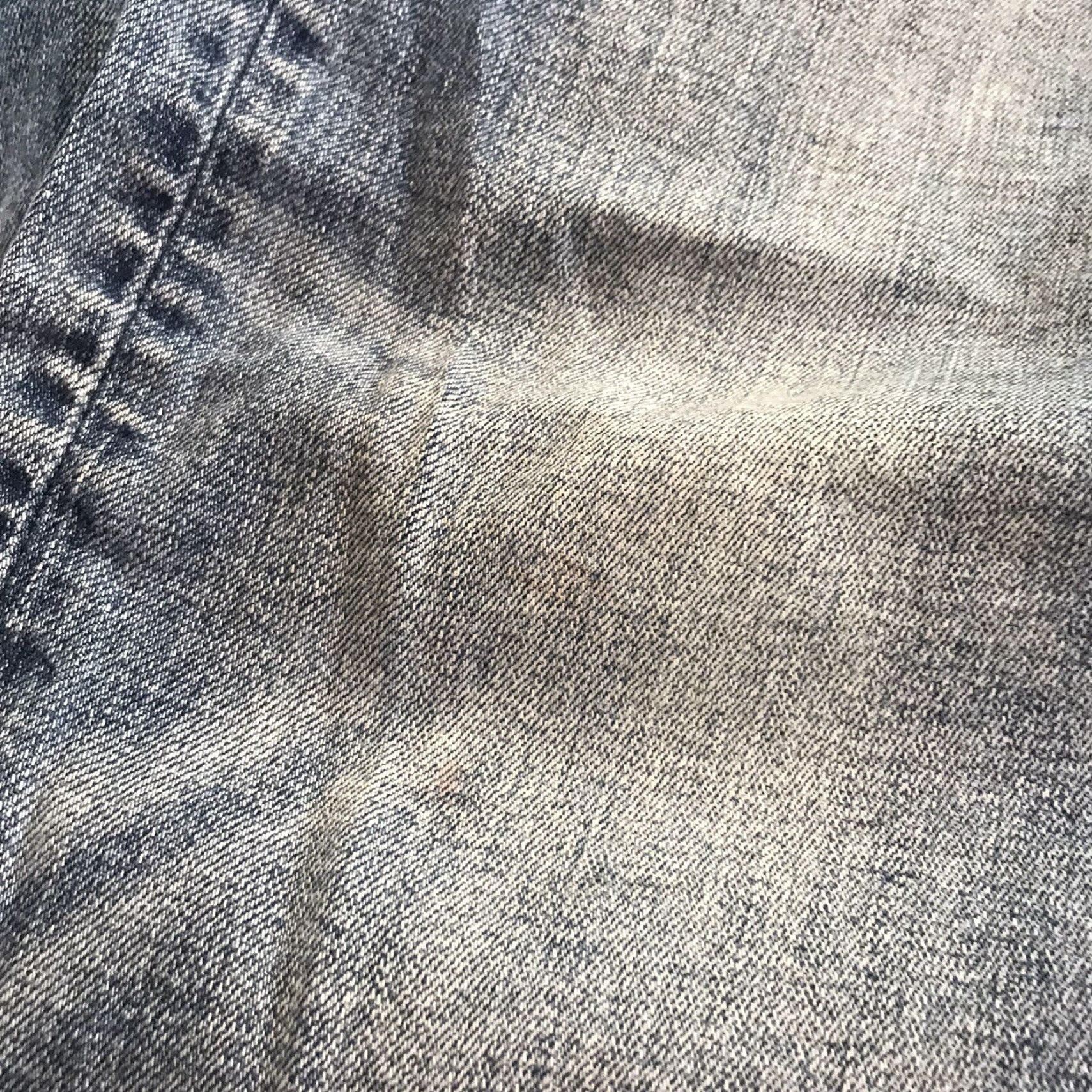 American Eagle Outfitters American Eagle Outfitters Slim Straight Jeans Mens 32x30 Blue Light Wash 5-Pocket Stains Size US 32 / EU 48 - 8 Thumbnail