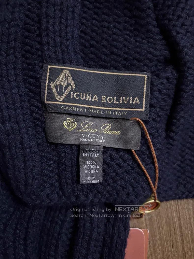 Loro Piana Loro Piana Women's Lama Knit Scarf Size ONE SIZE - 5 Thumbnail