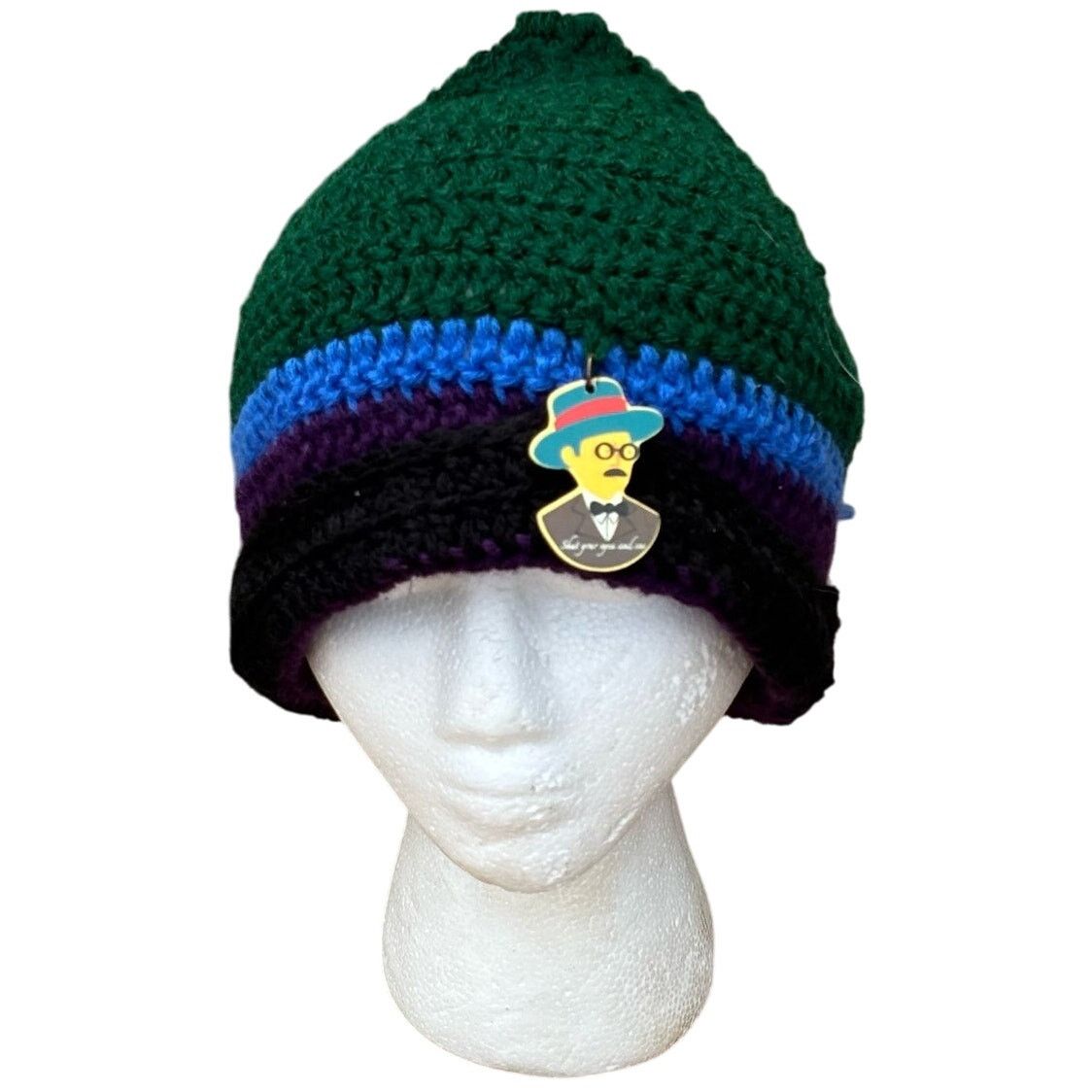 Other Green & Blue Beanie Size ONE SIZE - 1 Thumbnail