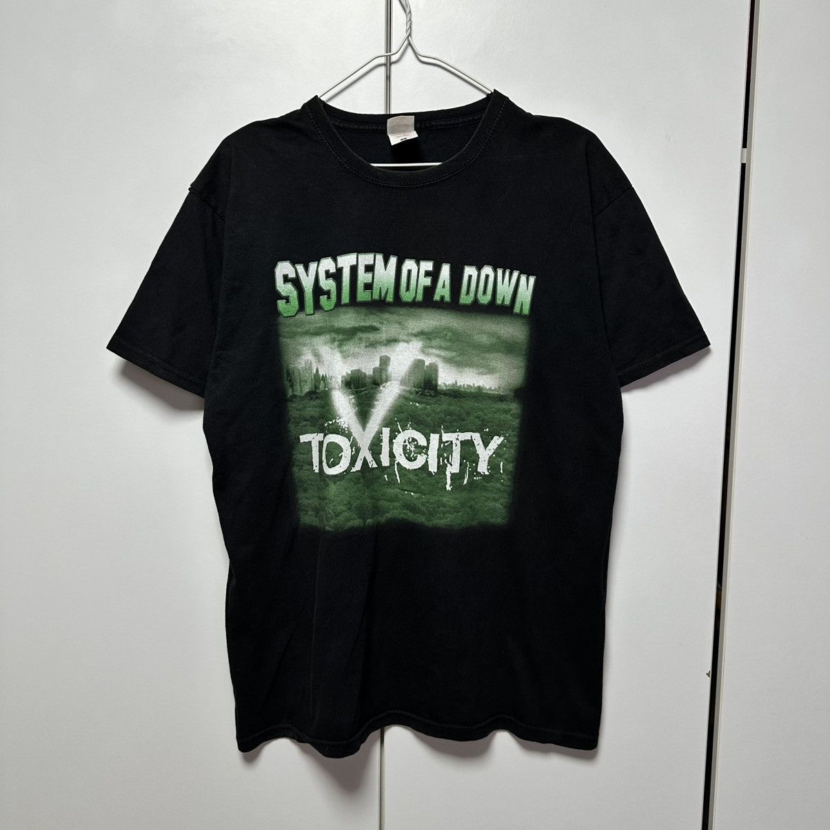 Band Tees System Of A Down Toxicity 2001 Vintage Rock Metal Rare Tee Size US L / EU 52-54 / 3 - 1 Thumbnail