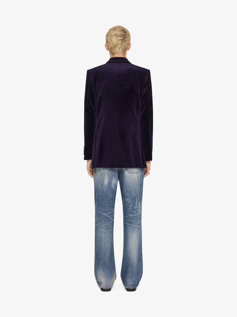 Givenchy o1n1vont0326 Slim Fit Jacket in Blue Size US S / EU 44-46 / 1 - 3 Thumbnail